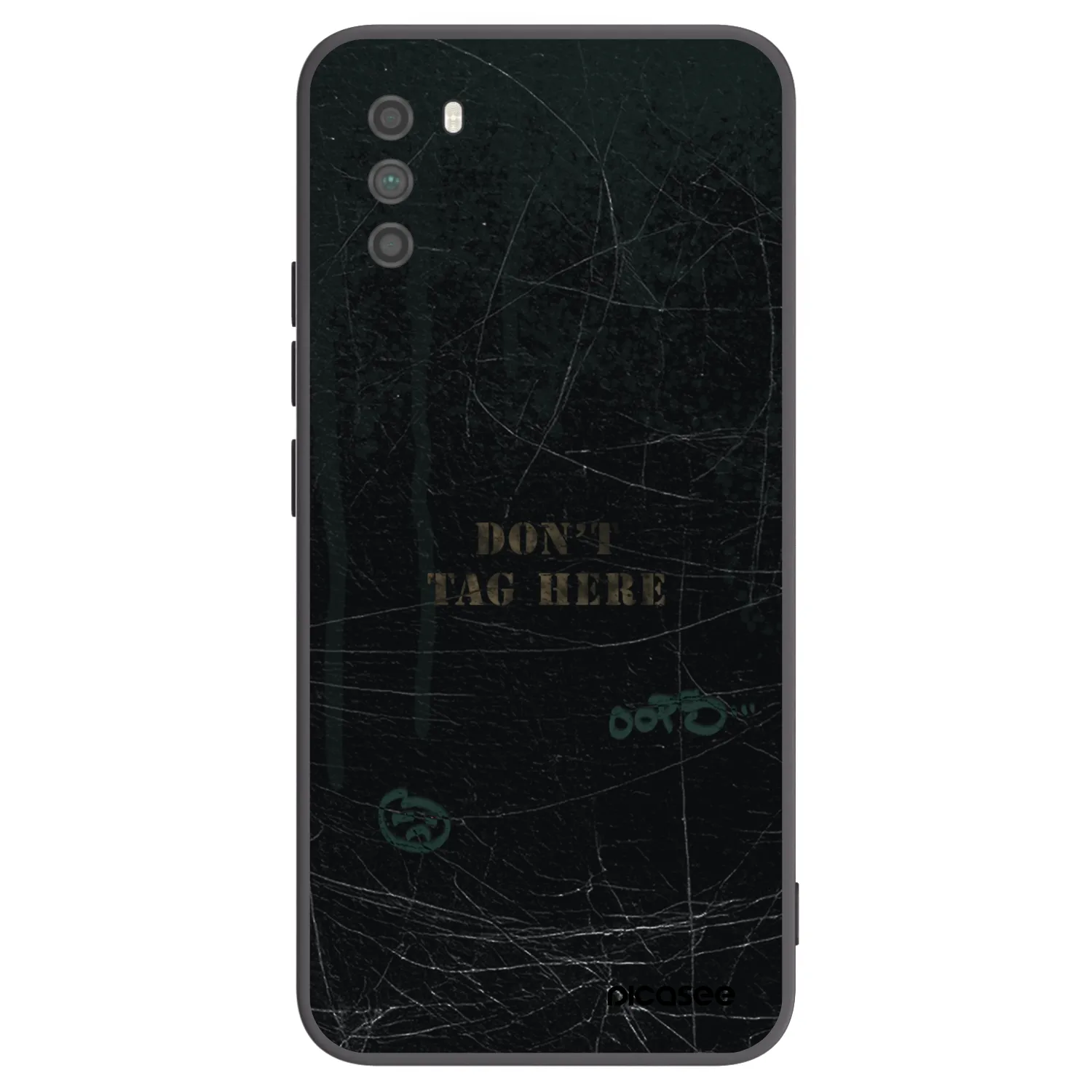 Picasee fekete szilikon tok az alábbi mobiltelefonokra Xiaomi Poco M3 - DON´T TAG