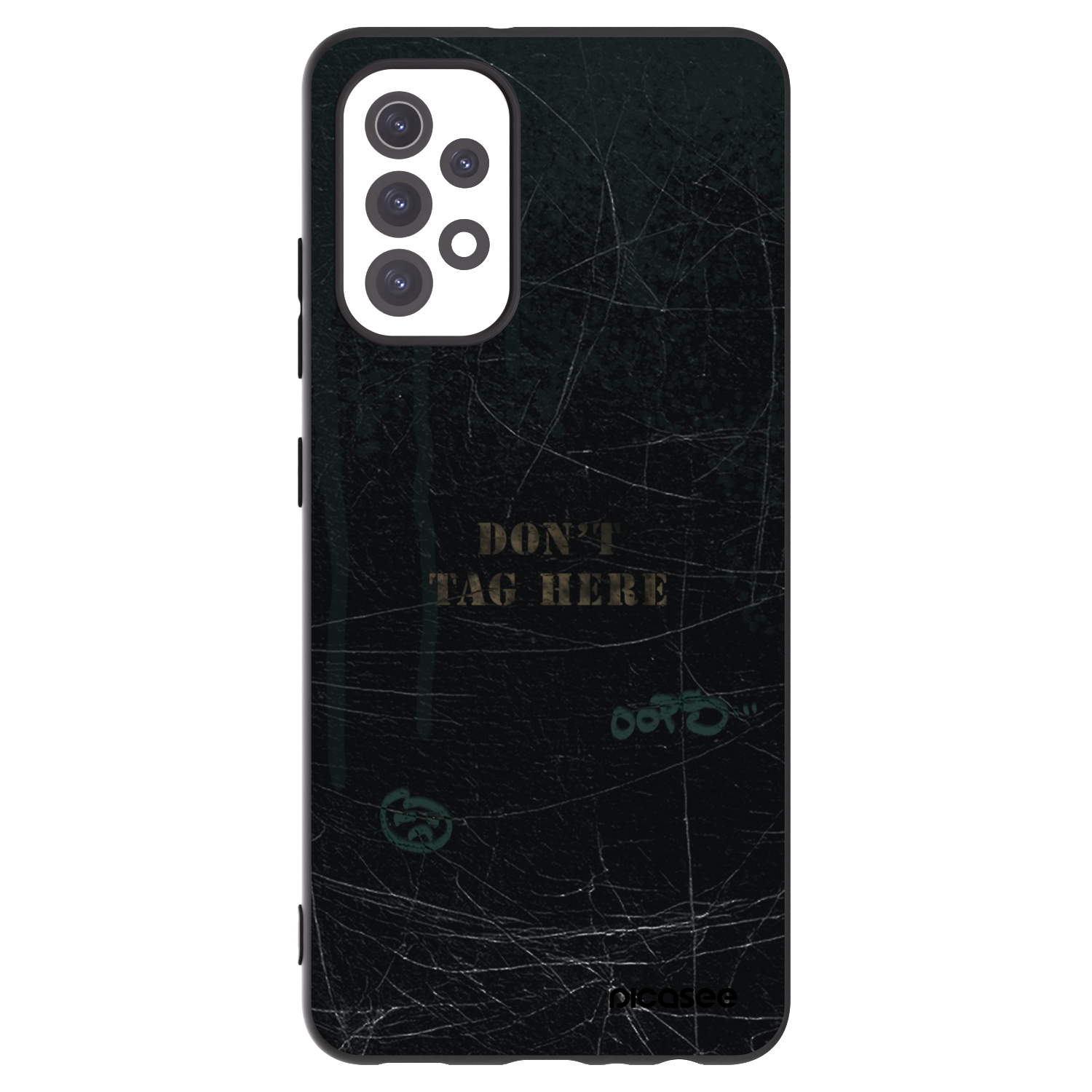 Picasee fekete szilikon tok az alábbi mobiltelefonokra Samsung Galaxy A32 5G A326B - DON´T TAG