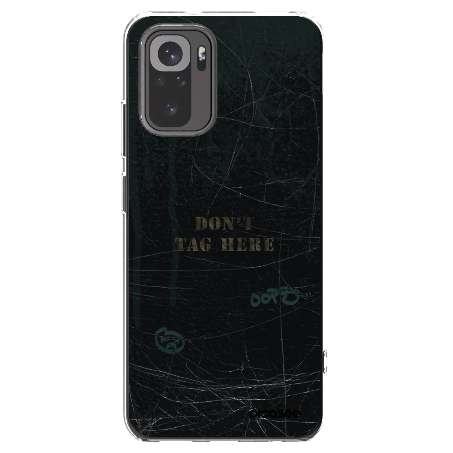 Picasee átlátszó szilikon tok az alábbi mobiltelefonokra Xiaomi Redmi Note 10S - DON´T TAG