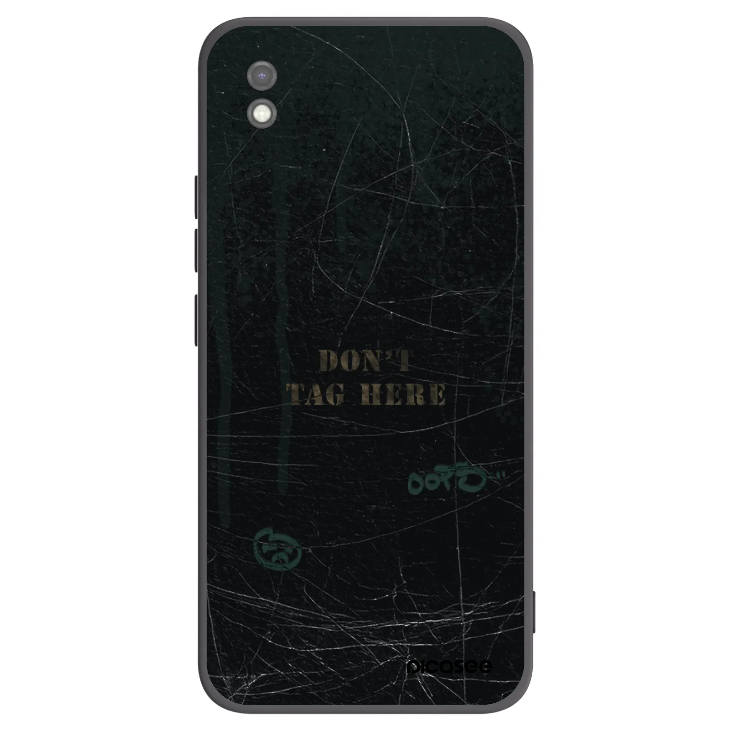 Picasee fekete szilikon tok az alábbi mobiltelefonokra Xiaomi Redmi 9AT - DON´T TAG