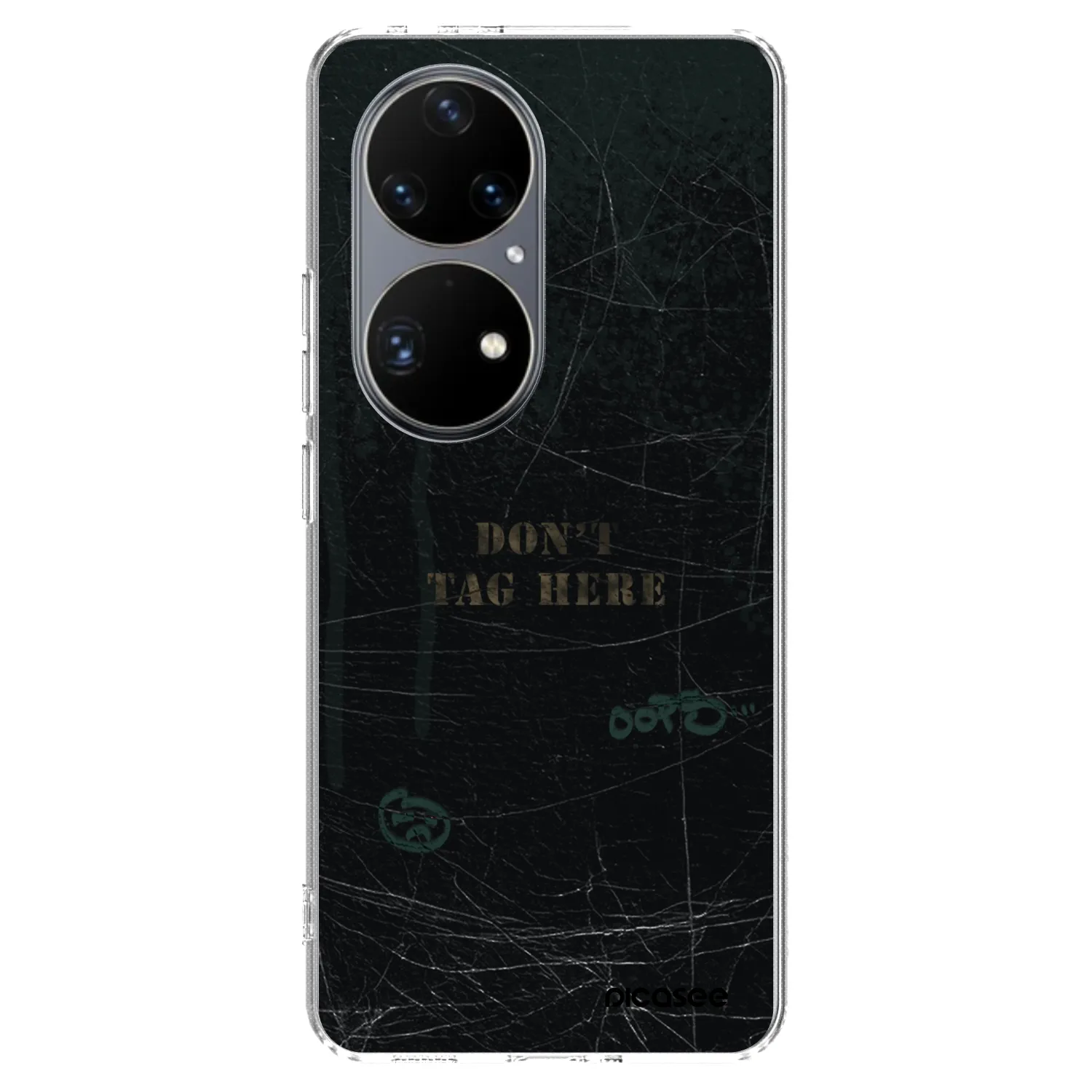 Picasee átlátszó szilikon tok az alábbi mobiltelefonokra Huawei P50 - DON´T TAG