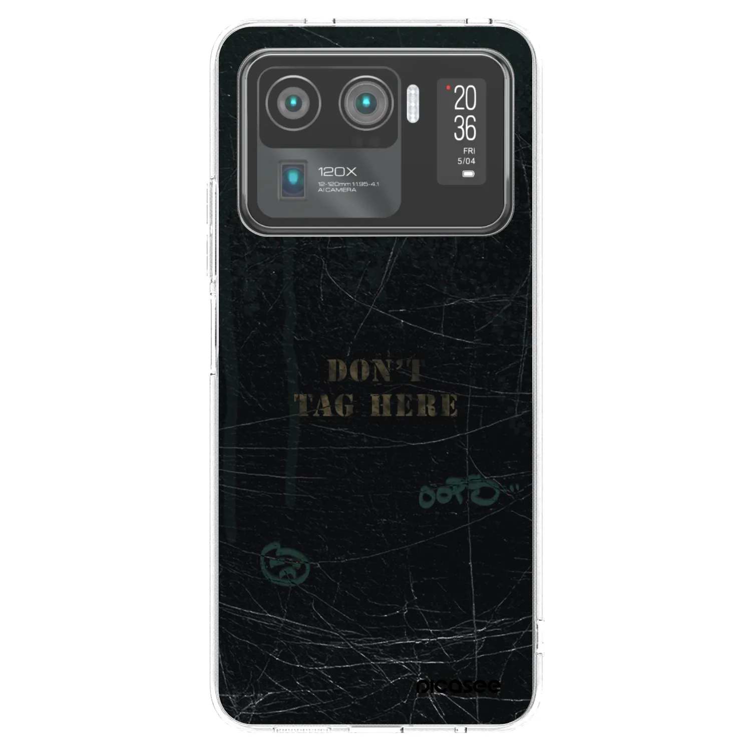 Picasee átlátszó szilikon tok az alábbi mobiltelefonokra Xiaomi Mi 11 Ultra - DON´T TAG