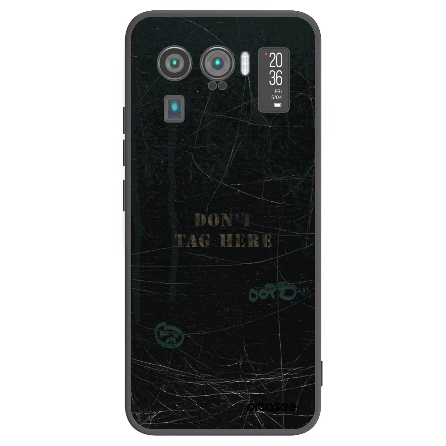 Picasee fekete szilikon tok az alábbi mobiltelefonokra Xiaomi Mi 11 Ultra - DON´T TAG