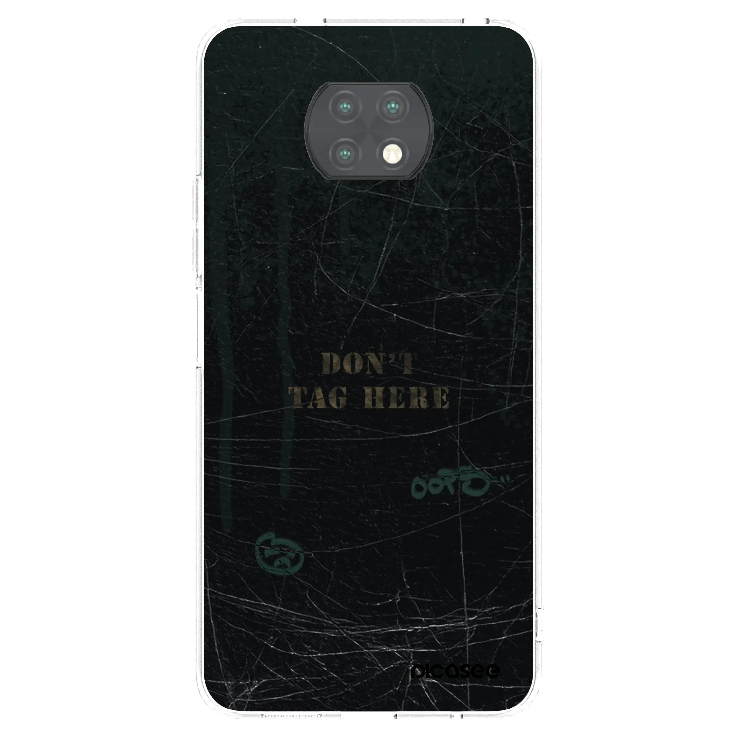 Picasee átlátszó szilikon tok az alábbi mobiltelefonokra Xiaomi Redmi Note 9T - DON´T TAG