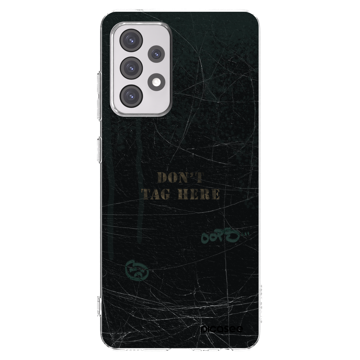 Picasee átlátszó szilikon tok az alábbi mobiltelefonokra Samsung Galaxy A52s 5G A528B - DON´T TAG