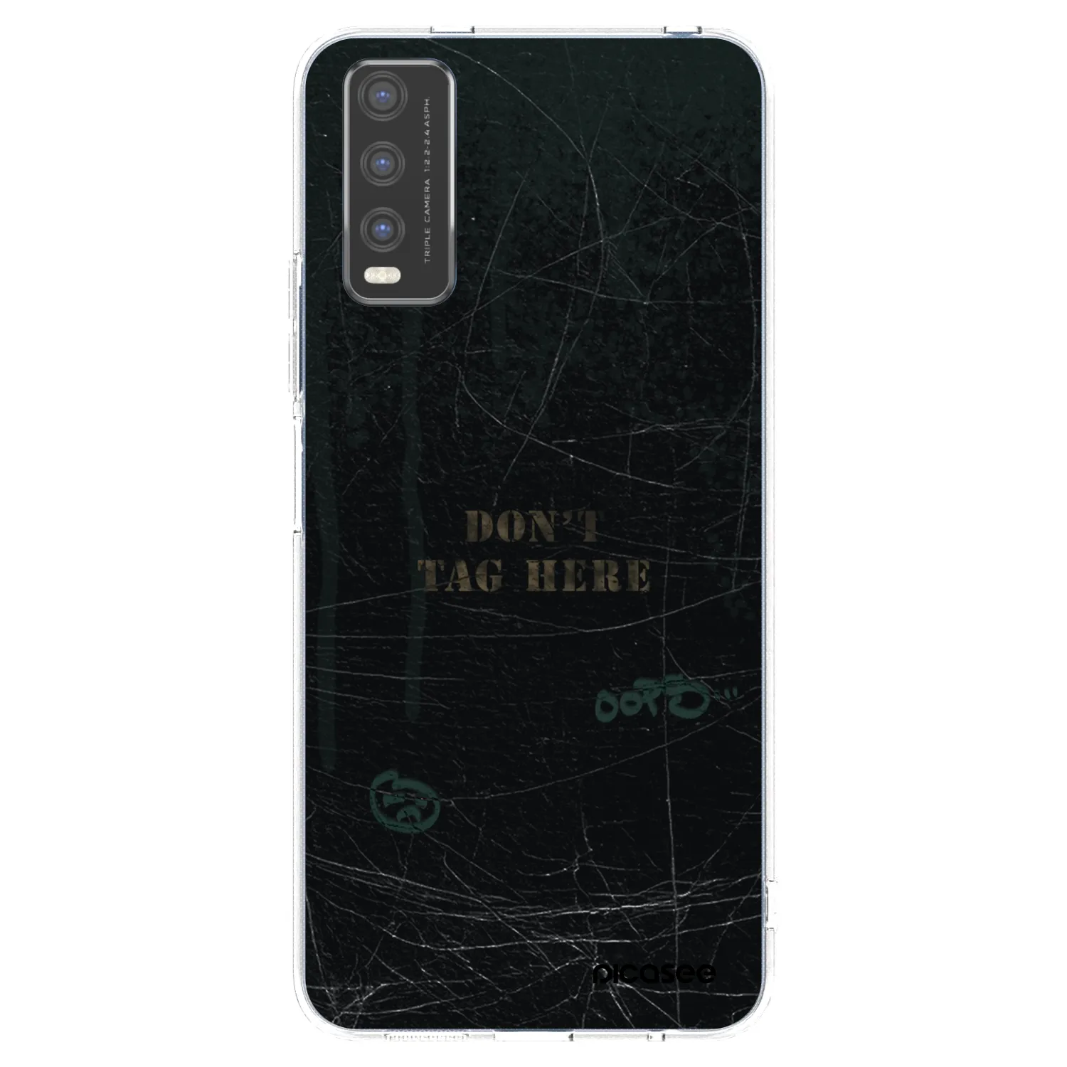 Picasee átlátszó szilikon tok az alábbi mobiltelefonokra Vivo Y20s - DON´T TAG