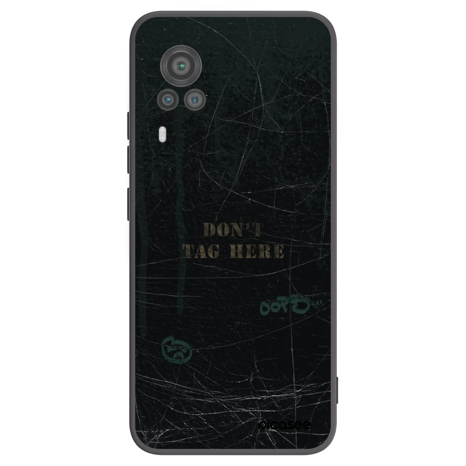 Picasee fekete szilikon tok az alábbi mobiltelefonokra Vivo X60 Pro 5G - DON´T TAG