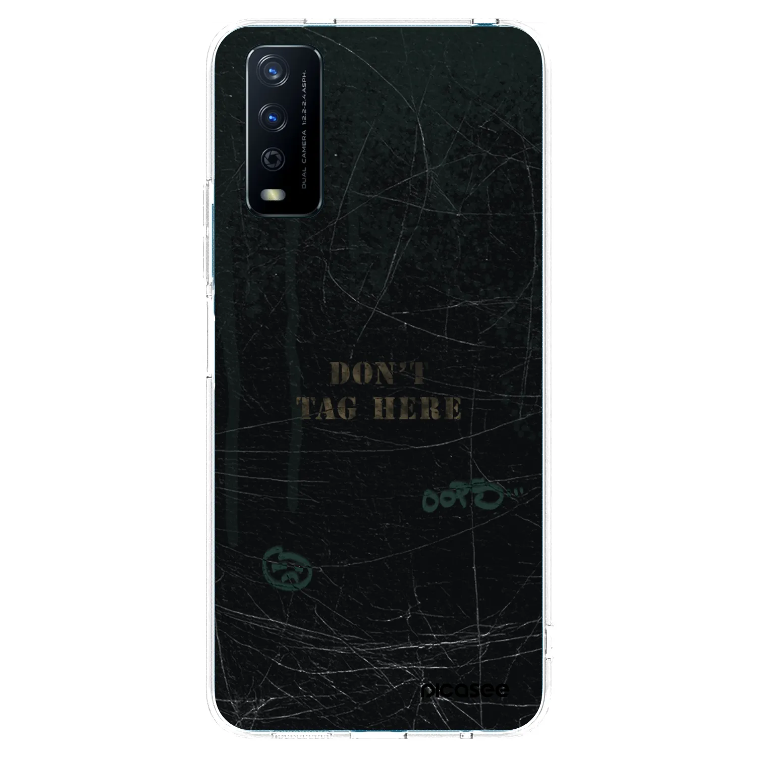 Picasee átlátszó szilikon tok az alábbi mobiltelefonokra Vivo Y11s - DON´T TAG