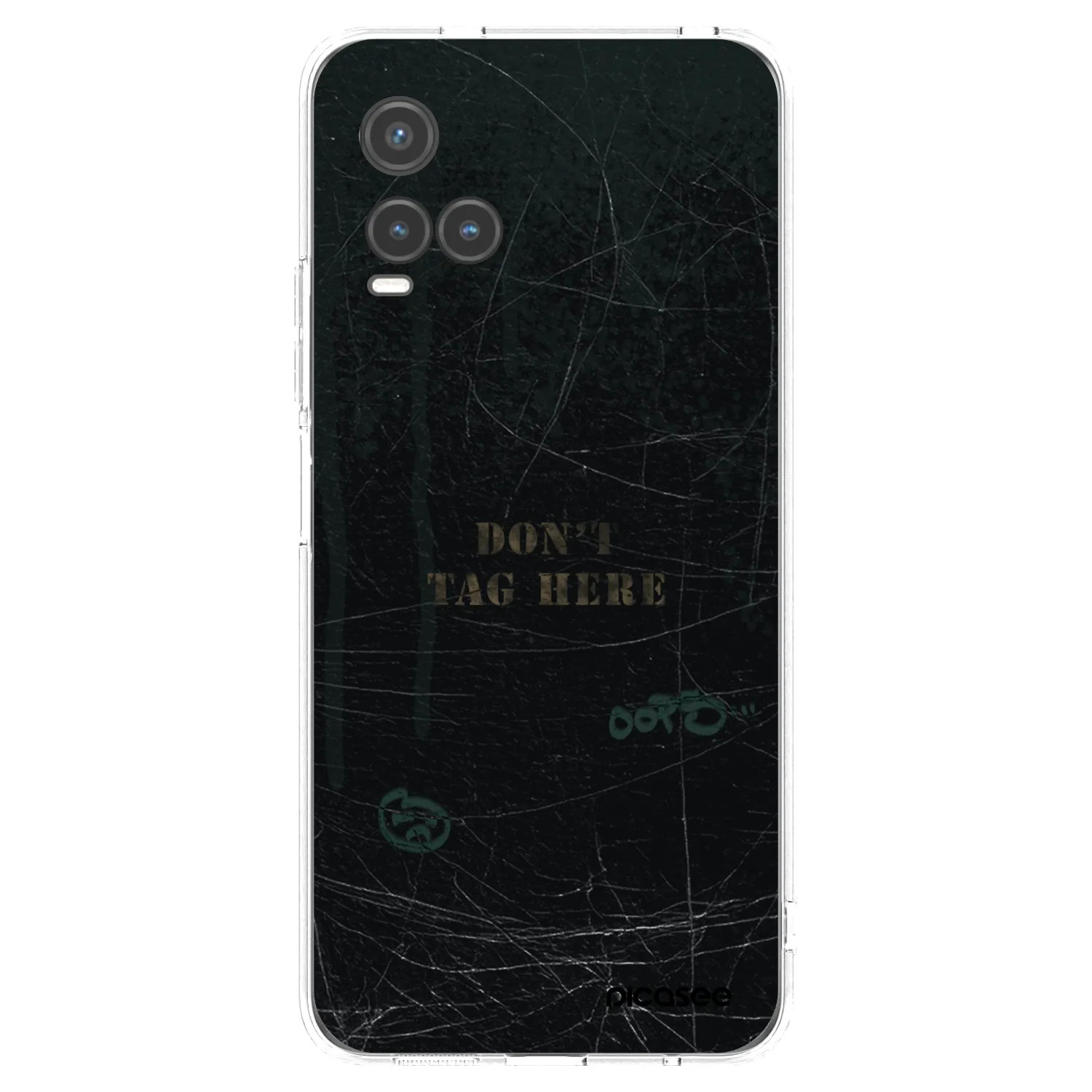 Picasee átlátszó szilikon tok az alábbi mobiltelefonokra Vivo Y33s - DON´T TAG