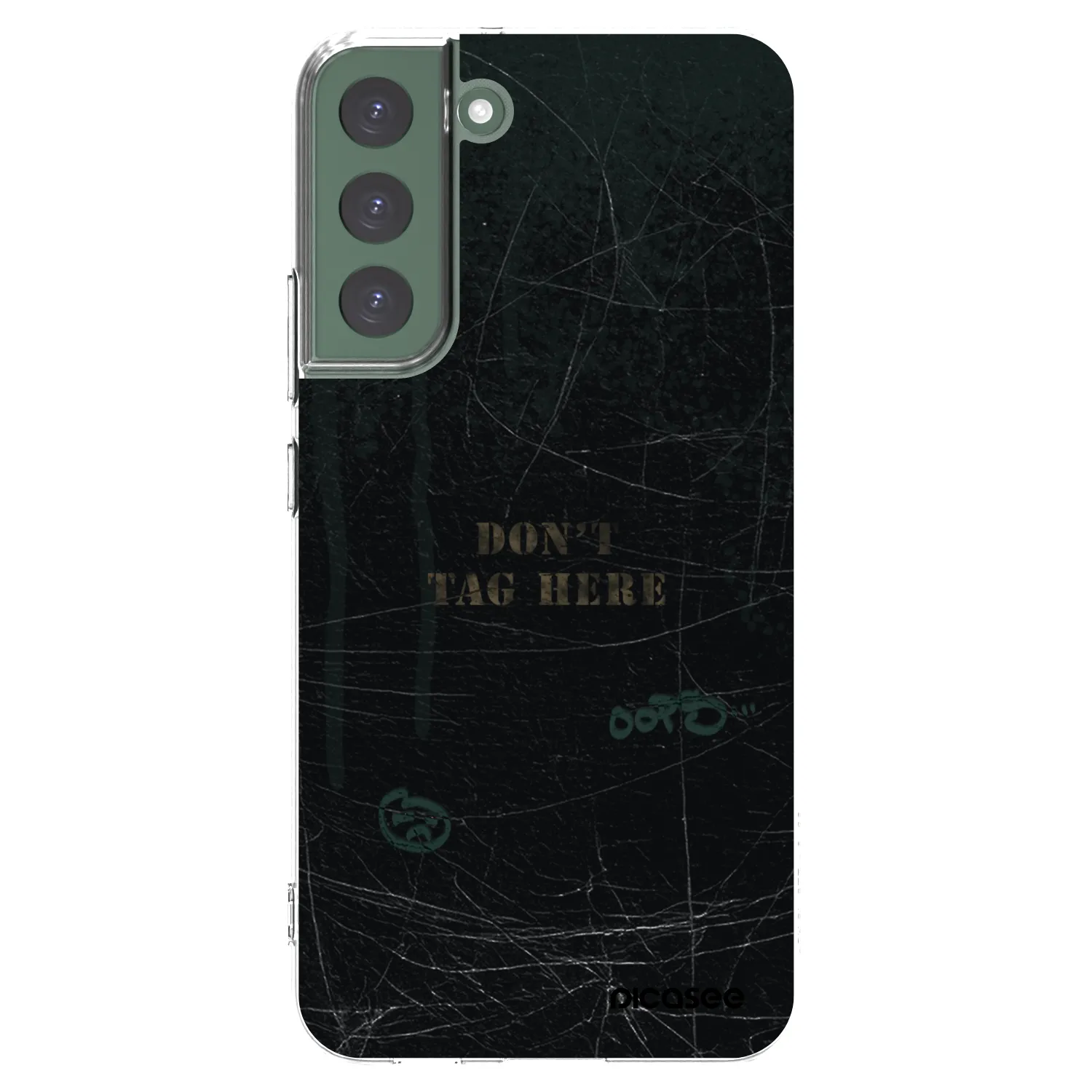Picasee átlátszó szilikon tok az alábbi mobiltelefonokra Samsung Galaxy S22+ 5G - DON´T TAG