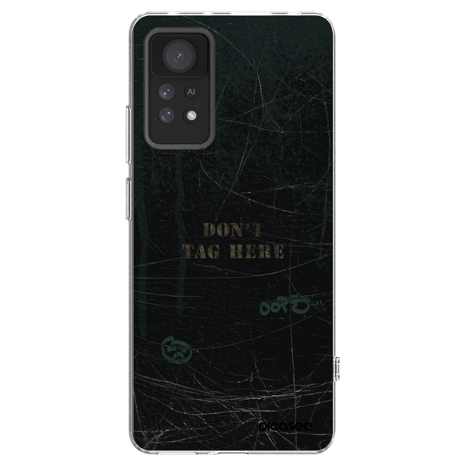 Picasee átlátszó szilikon tok az alábbi mobiltelefonokra Xiaomi Redmi Note 11 Pro - DON´T TAG