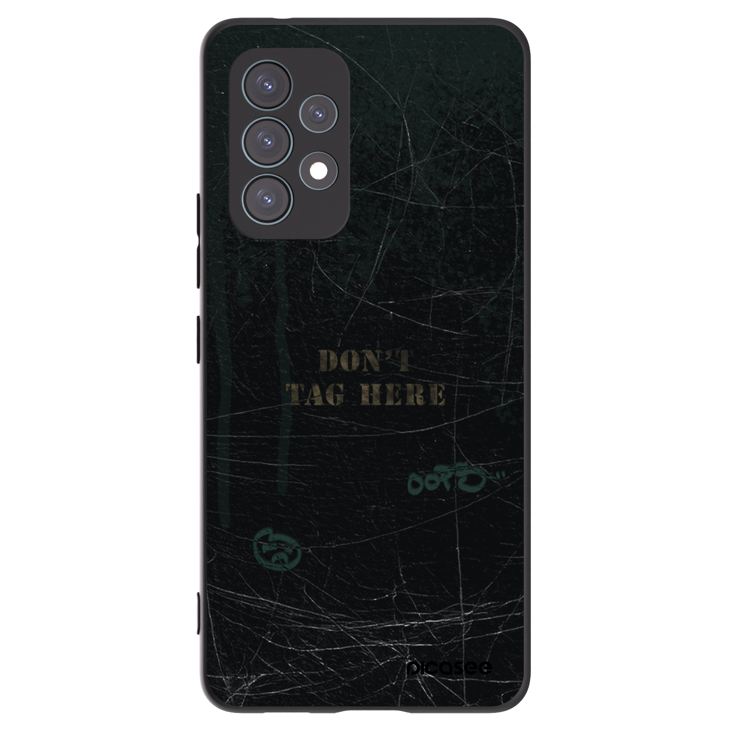 Picasee fekete szilikon tok az alábbi mobiltelefonokra Samsung Galaxy A53 5G A536 - DON´T TAG