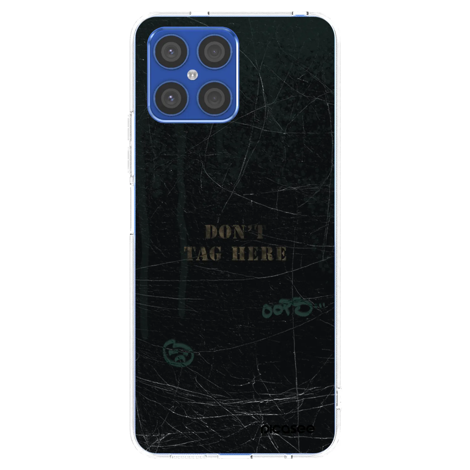 Picasee átlátszó szilikon tok az alábbi mobiltelefonokra Honor X8 4G - DON´T TAG
