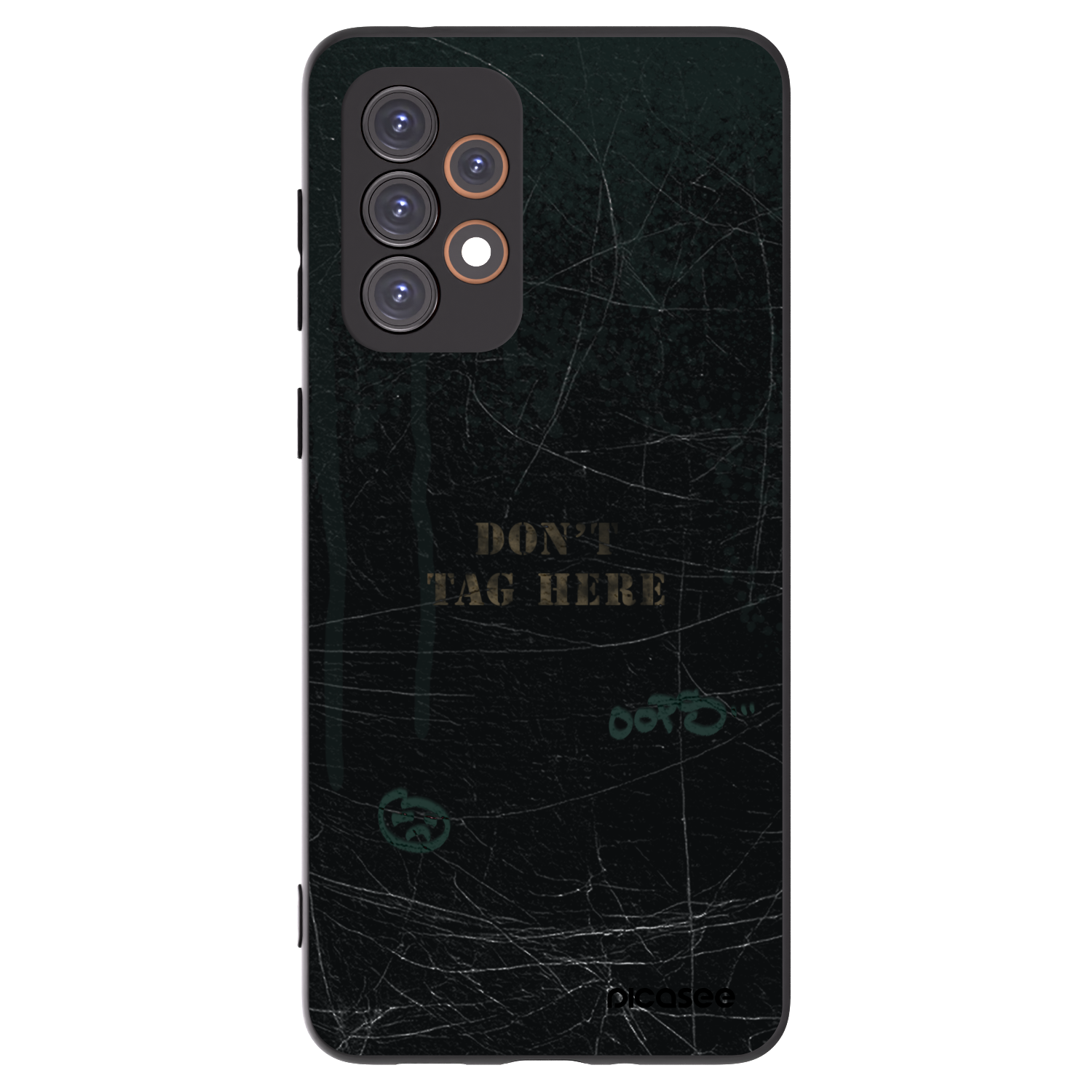 Picasee fekete szilikon tok az alábbi mobiltelefonokra Samsung Galaxy A33 5G A336 - DON´T TAG