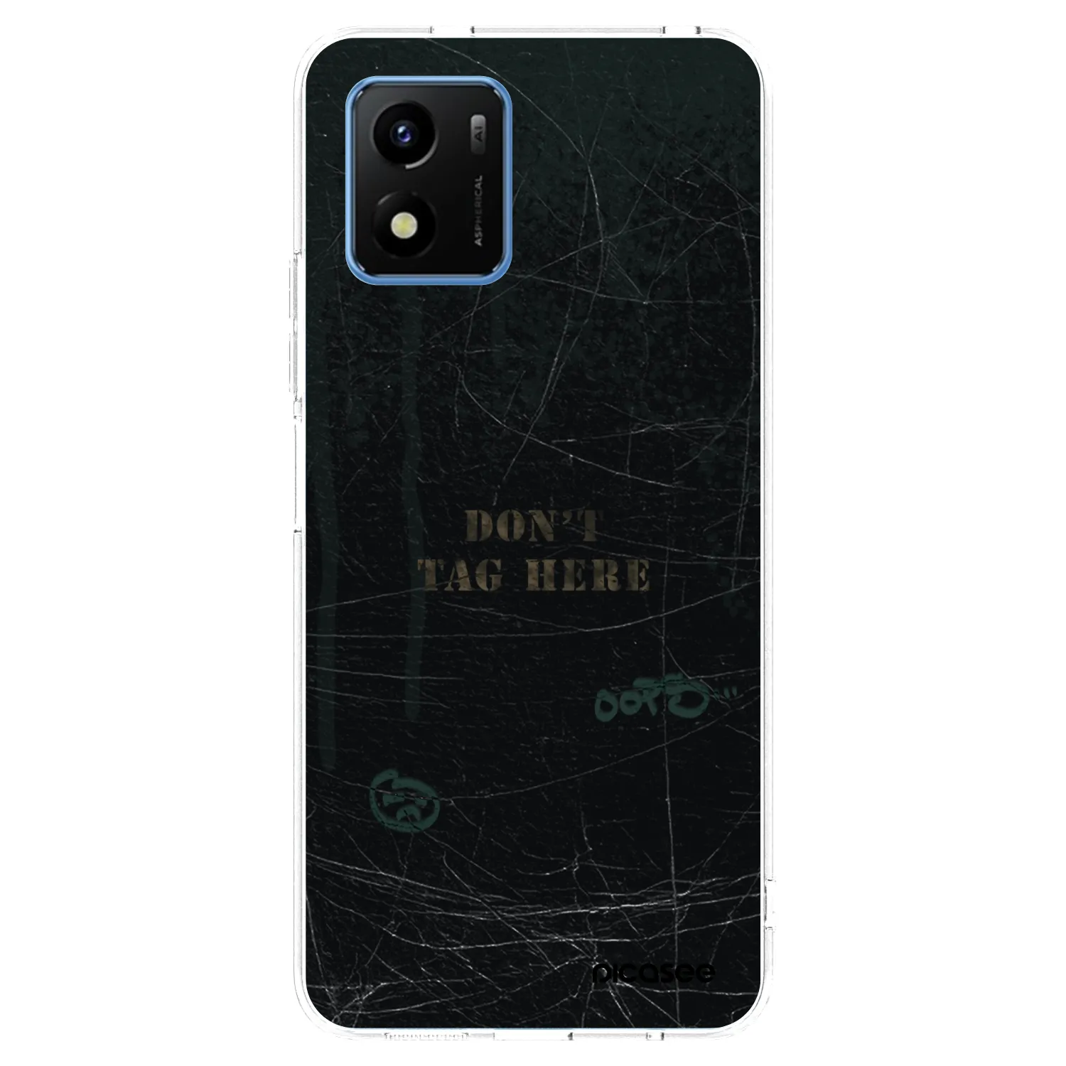 Picasee átlátszó szilikon tok az alábbi mobiltelefonokra Vivo Y01 - DON´T TAG