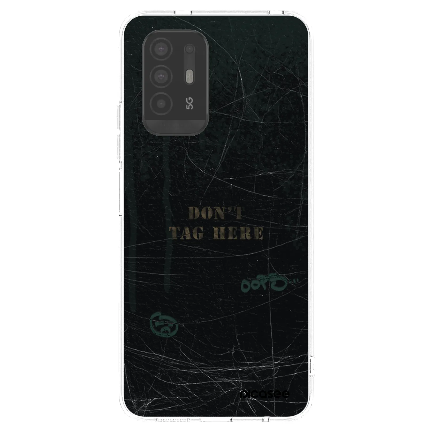 Picasee átlátszó szilikon tok az alábbi mobiltelefonokra OPPO A94 5G - DON´T TAG