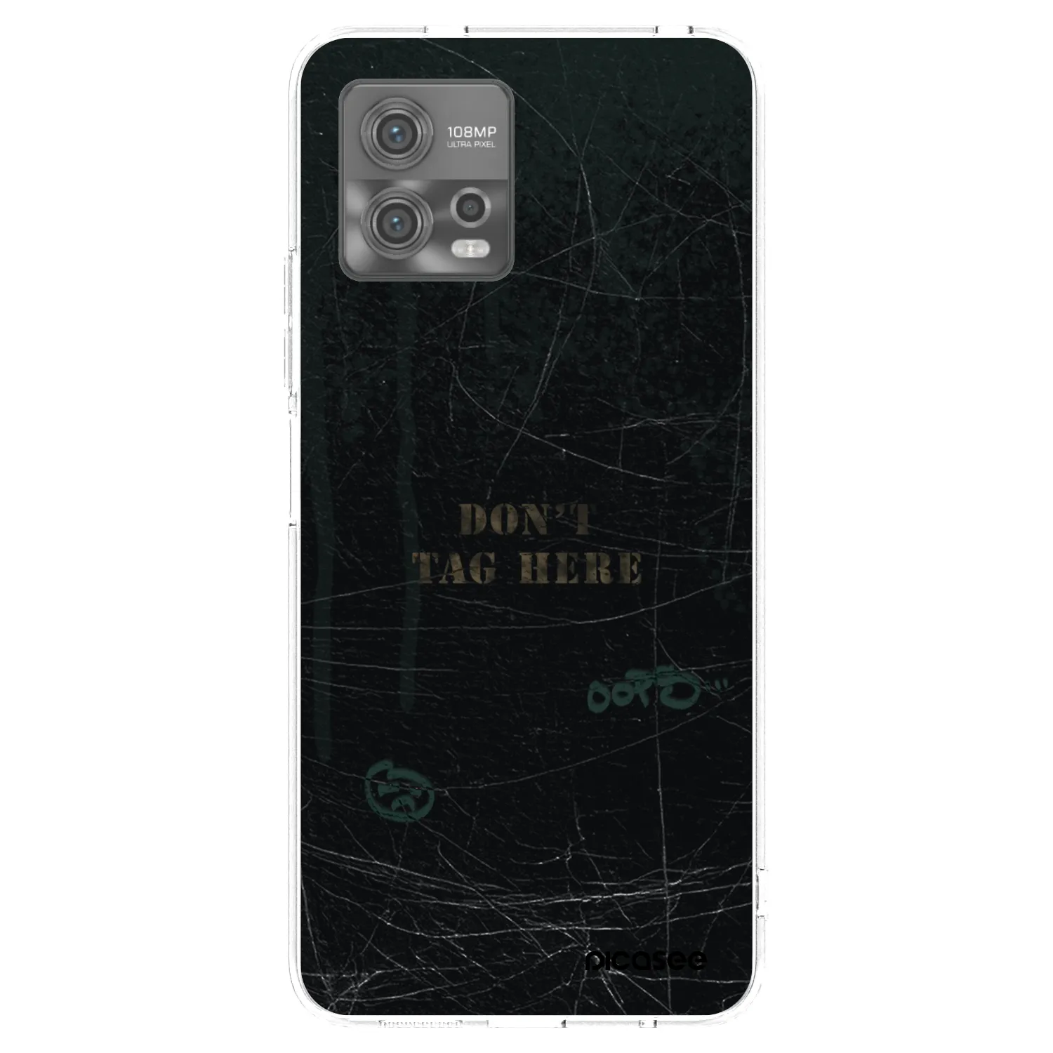 Picasee átlátszó szilikon tok az alábbi mobiltelefonokra Motorola Moto G72 - DON´T TAG