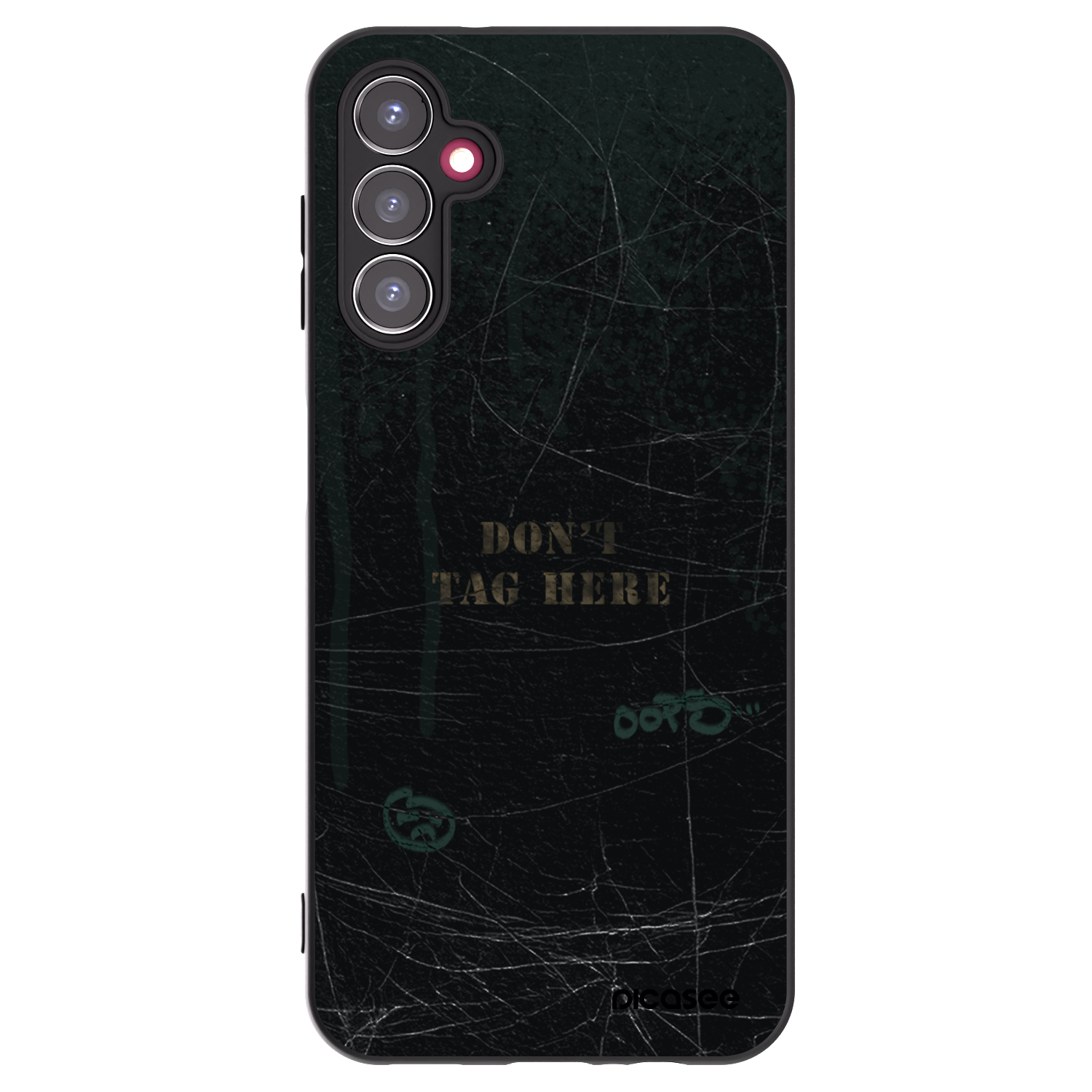 Picasee fekete szilikon tok az alábbi mobiltelefonokra Samsung Galaxy A14 5G A146P - DON´T TAG