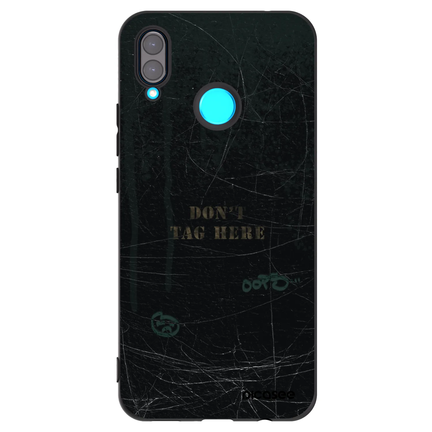 Picasee fekete szilikon tok az alábbi mobiltelefonokra Huawei Nova 3i - DON´T TAG