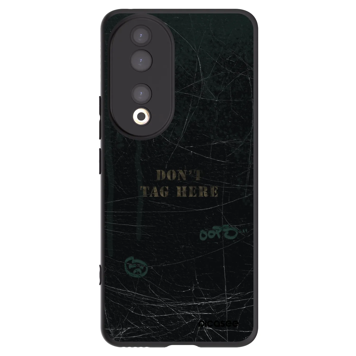 Picasee fekete szilikon tok az alábbi mobiltelefonokra Honor 90 5G - DON´T TAG