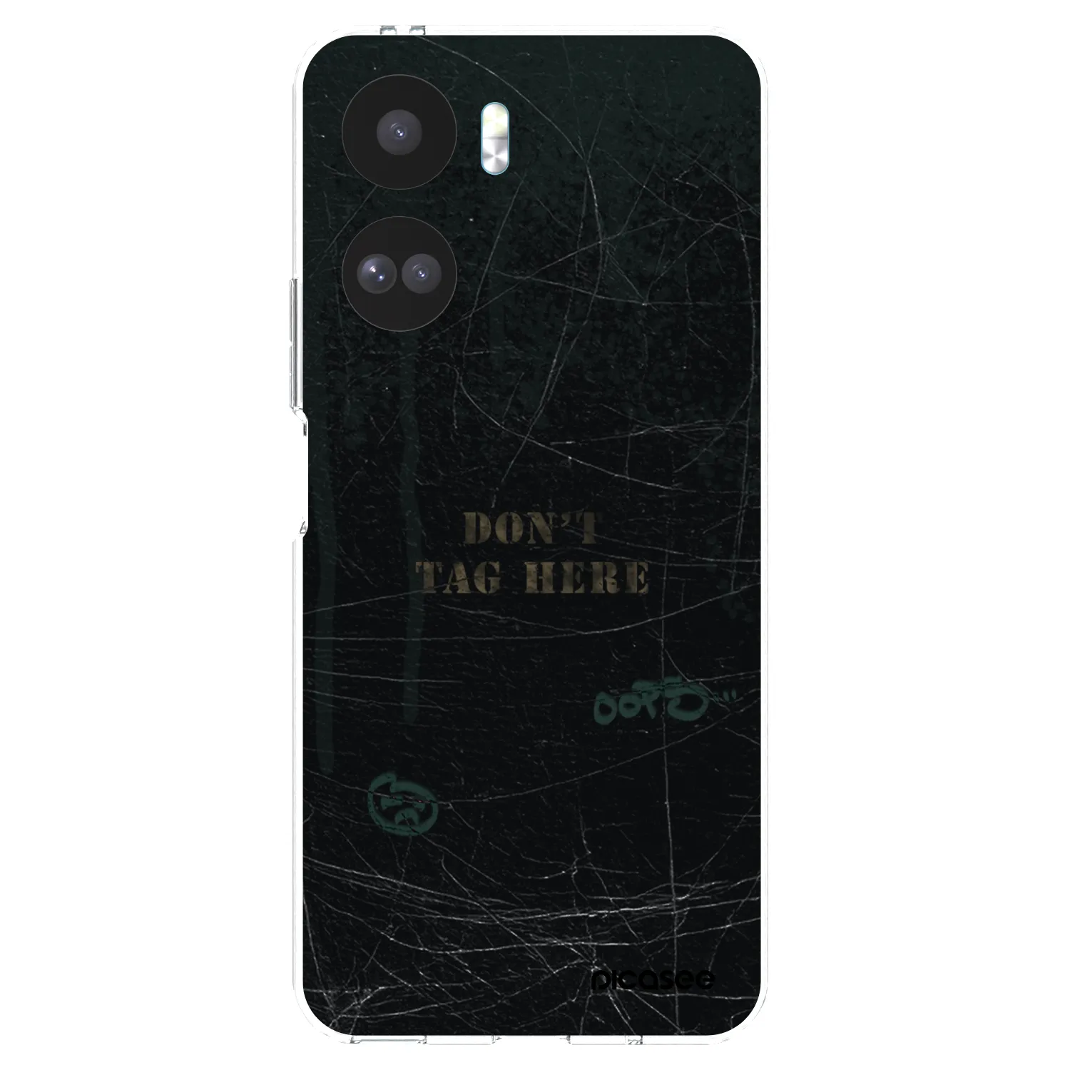Picasee átlátszó szilikon tok az alábbi mobiltelefonokra Honor 90 Lite 5G - DON´T TAG