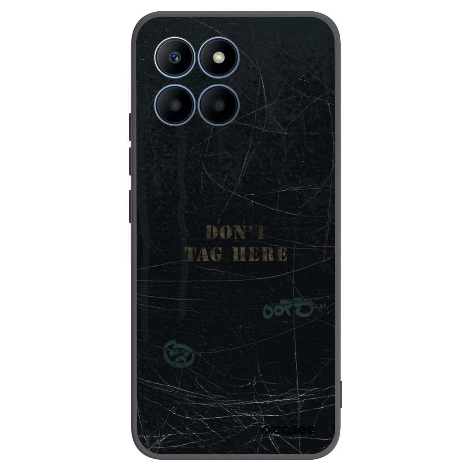 Picasee fekete szilikon tok az alábbi mobiltelefonokra Honor 70 Lite - DON´T TAG