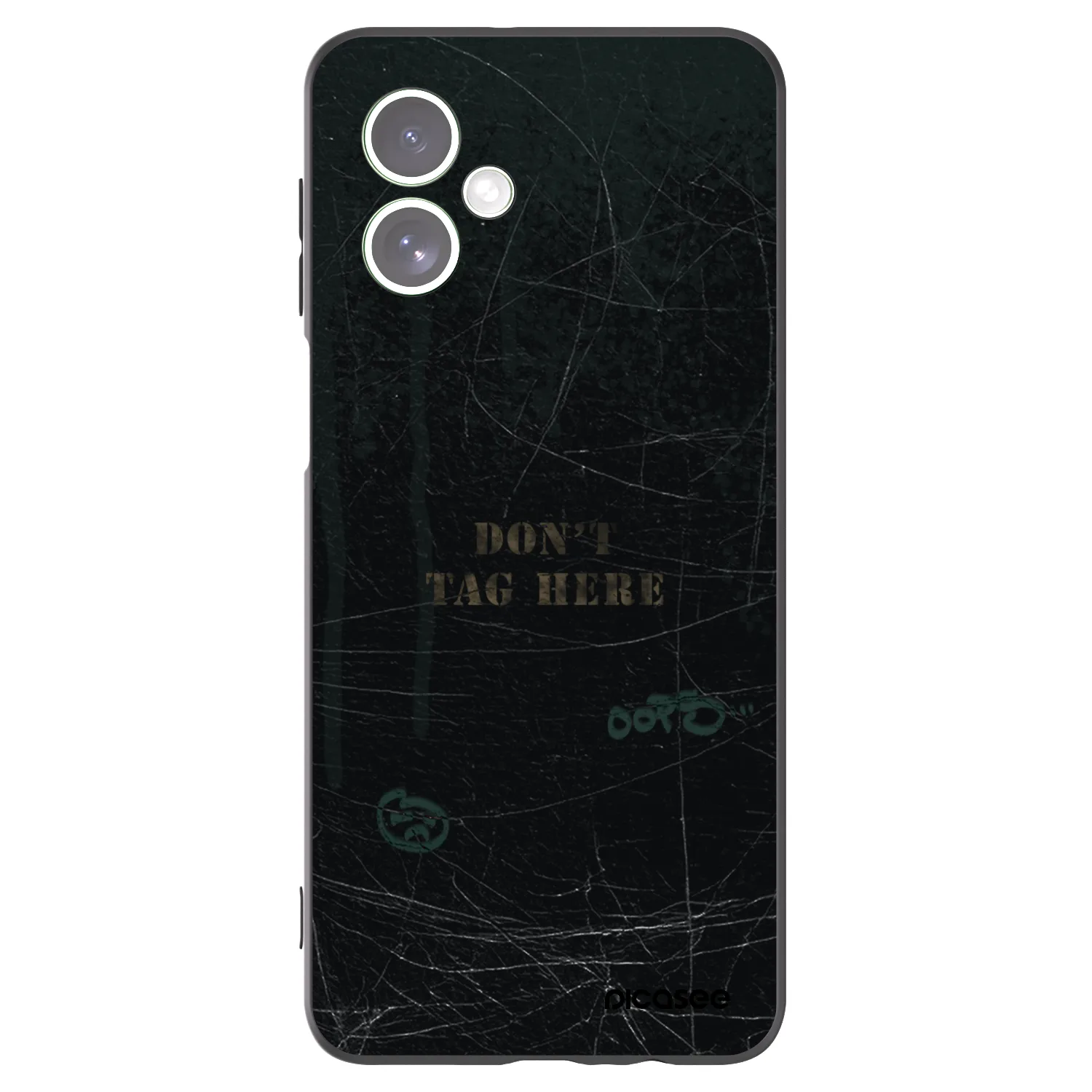 Picasee fekete szilikon tok az alábbi mobiltelefonokra Motorola Moto G54 5G - DON´T TAG