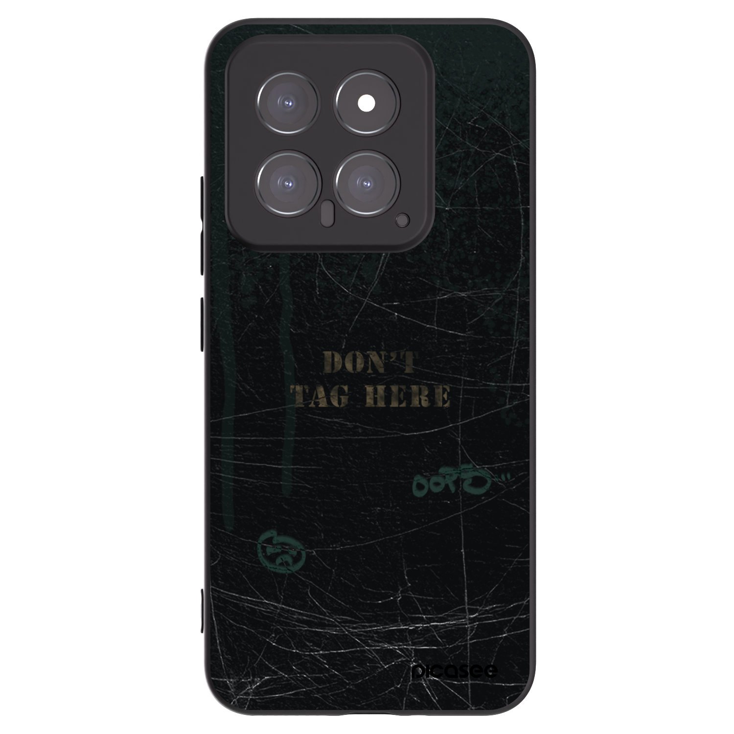 Picasee fekete szilikon tok az alábbi mobiltelefonokra Xiaomi 14 - DON´T TAG