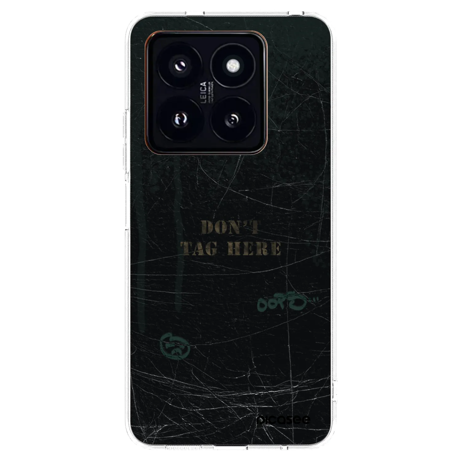 Picasee átlátszó szilikon tok az alábbi mobiltelefonokra Xiaomi 14 Pro - DON´T TAG