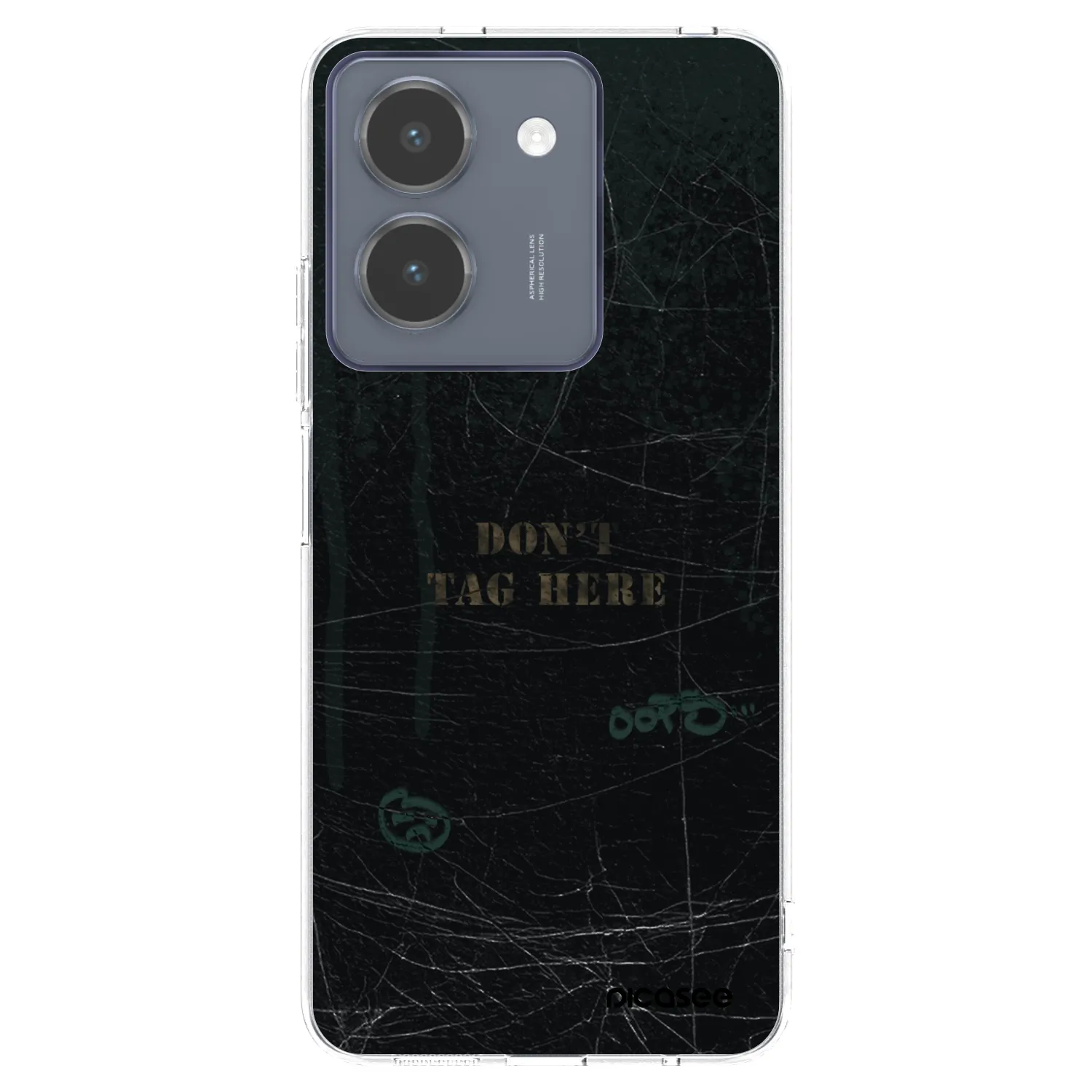 Picasee átlátszó szilikon tok az alábbi mobiltelefonokra Vivo Y36 4G - DON´T TAG