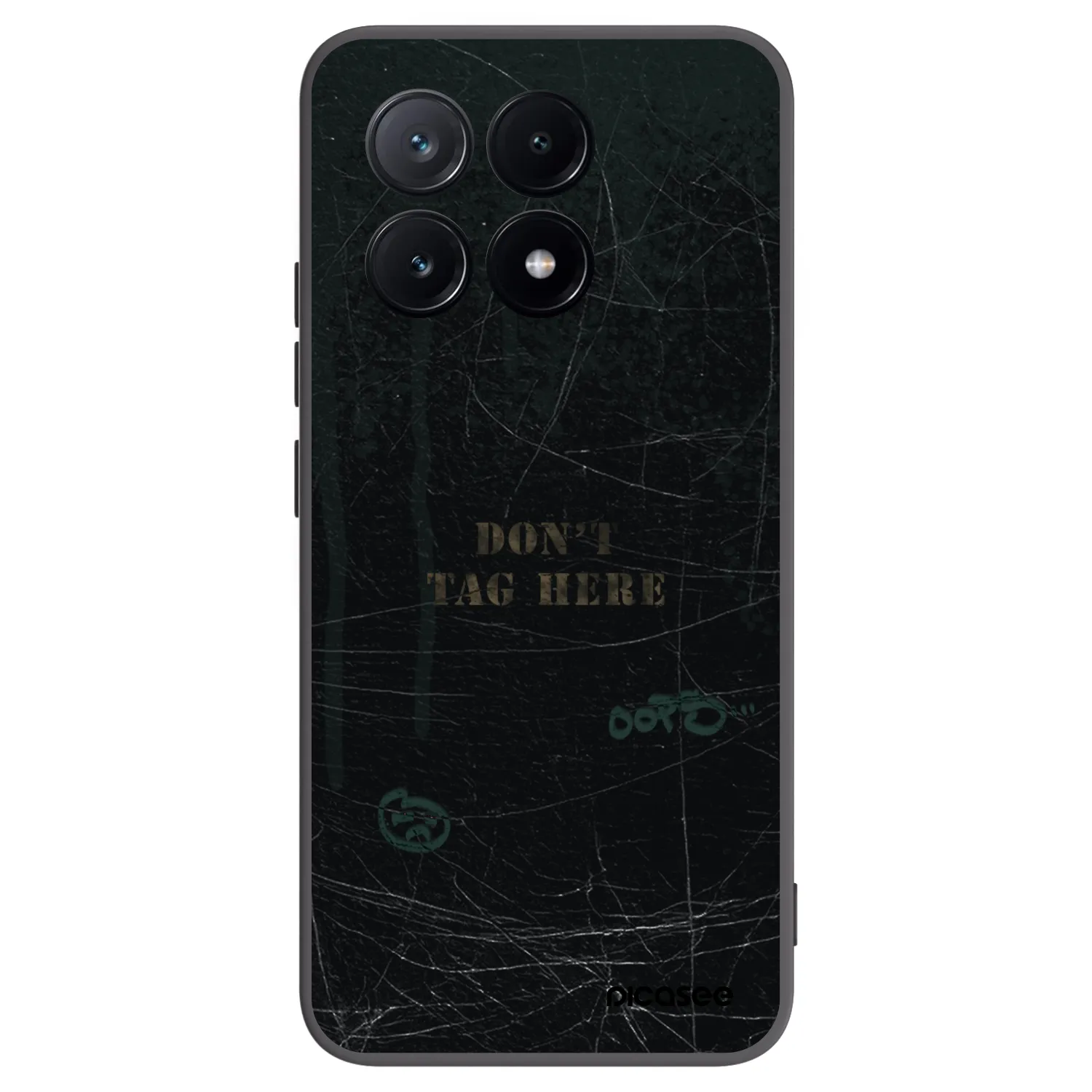 Picasee fekete szilikon tok az alábbi mobiltelefonokra Xiaomi Poco X6 Pro - DON´T TAG