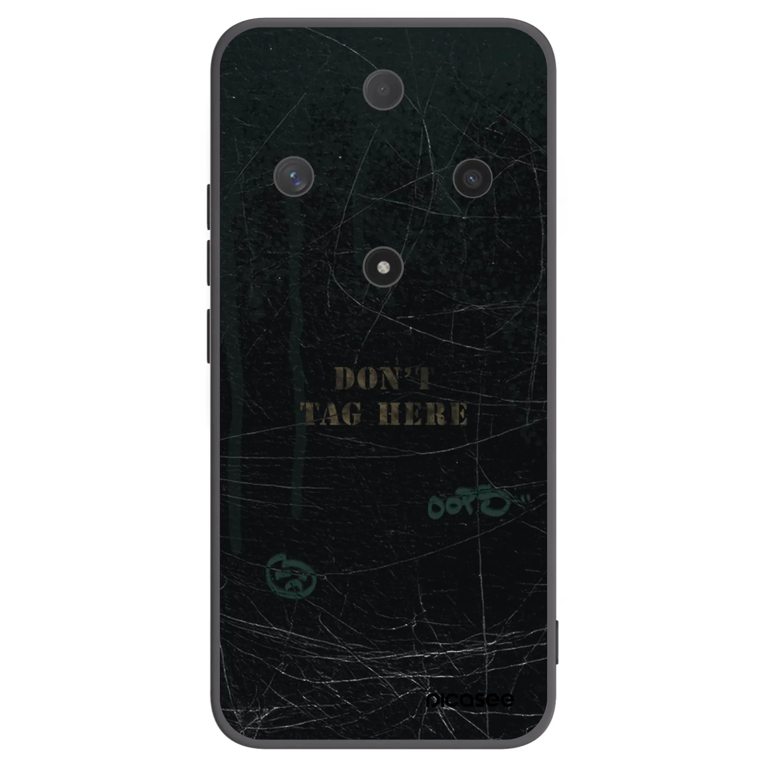 Picasee fekete szilikon tok az alábbi mobiltelefonokra Honor Magic6 Lite 5G - DON´T TAG