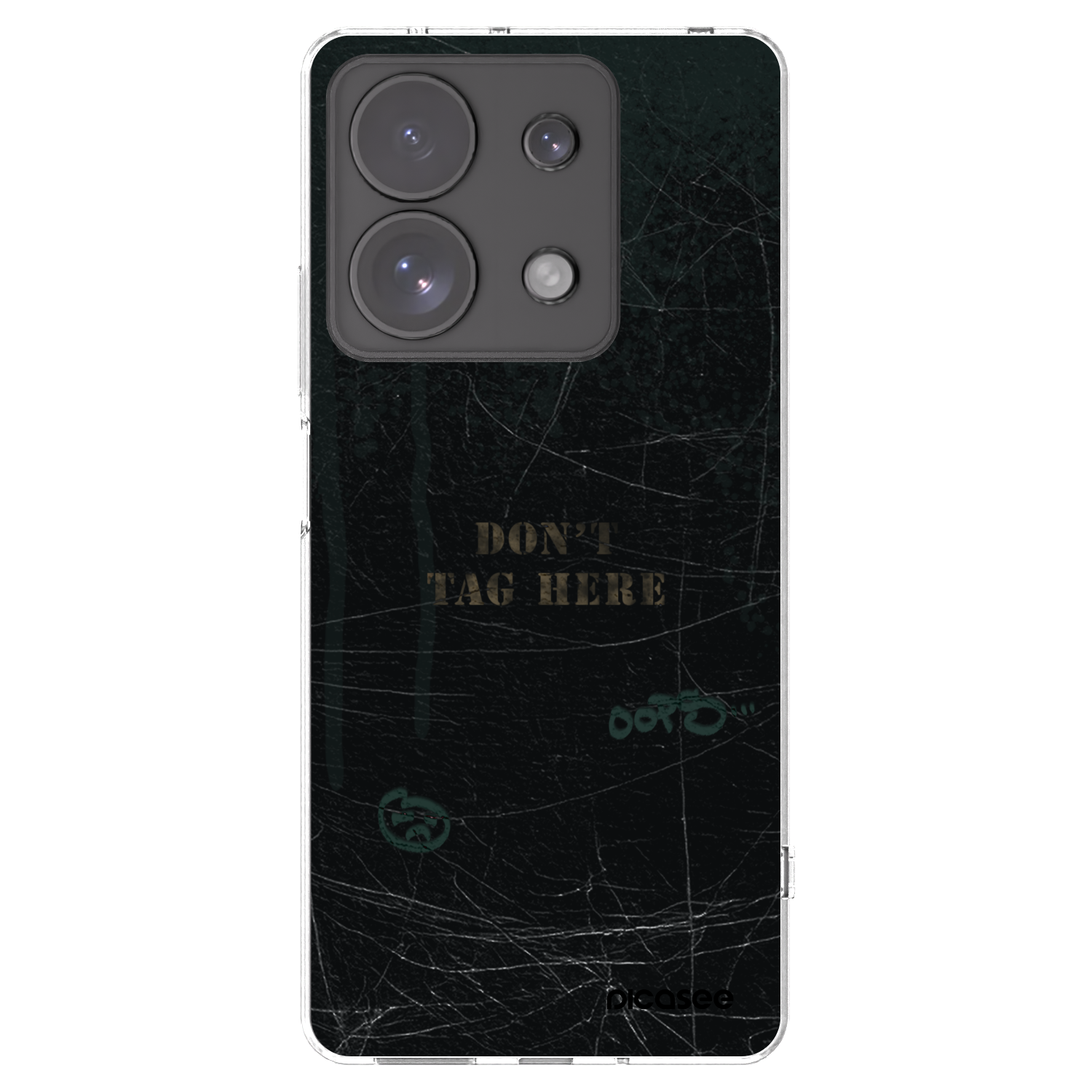 Picasee átlátszó szilikon tok az alábbi mobiltelefonokra Xiaomi Redmi Note 13 Pro 4G - DON´T TAG