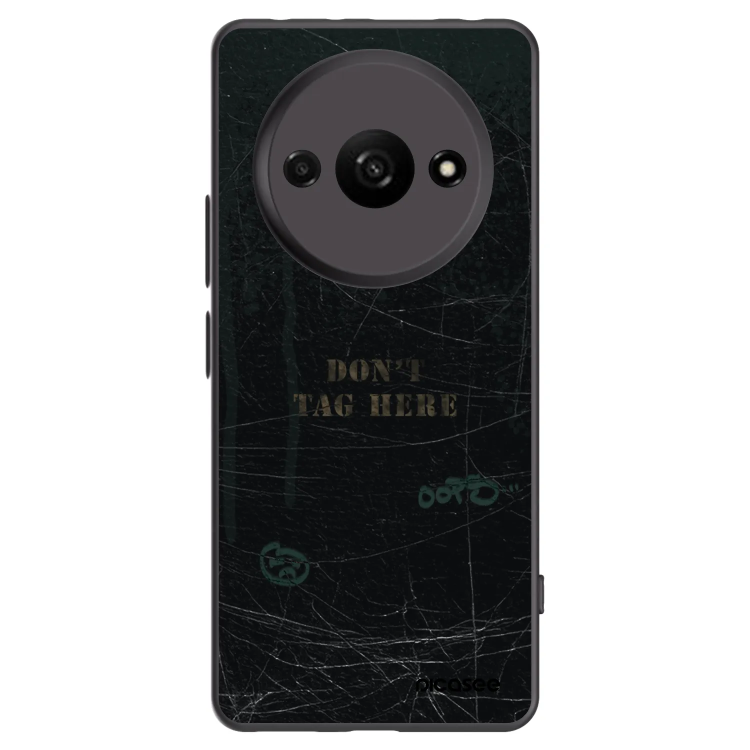 Picasee fekete szilikon tok az alábbi mobiltelefonokra Xiaomi Redmi A3 - DON´T TAG