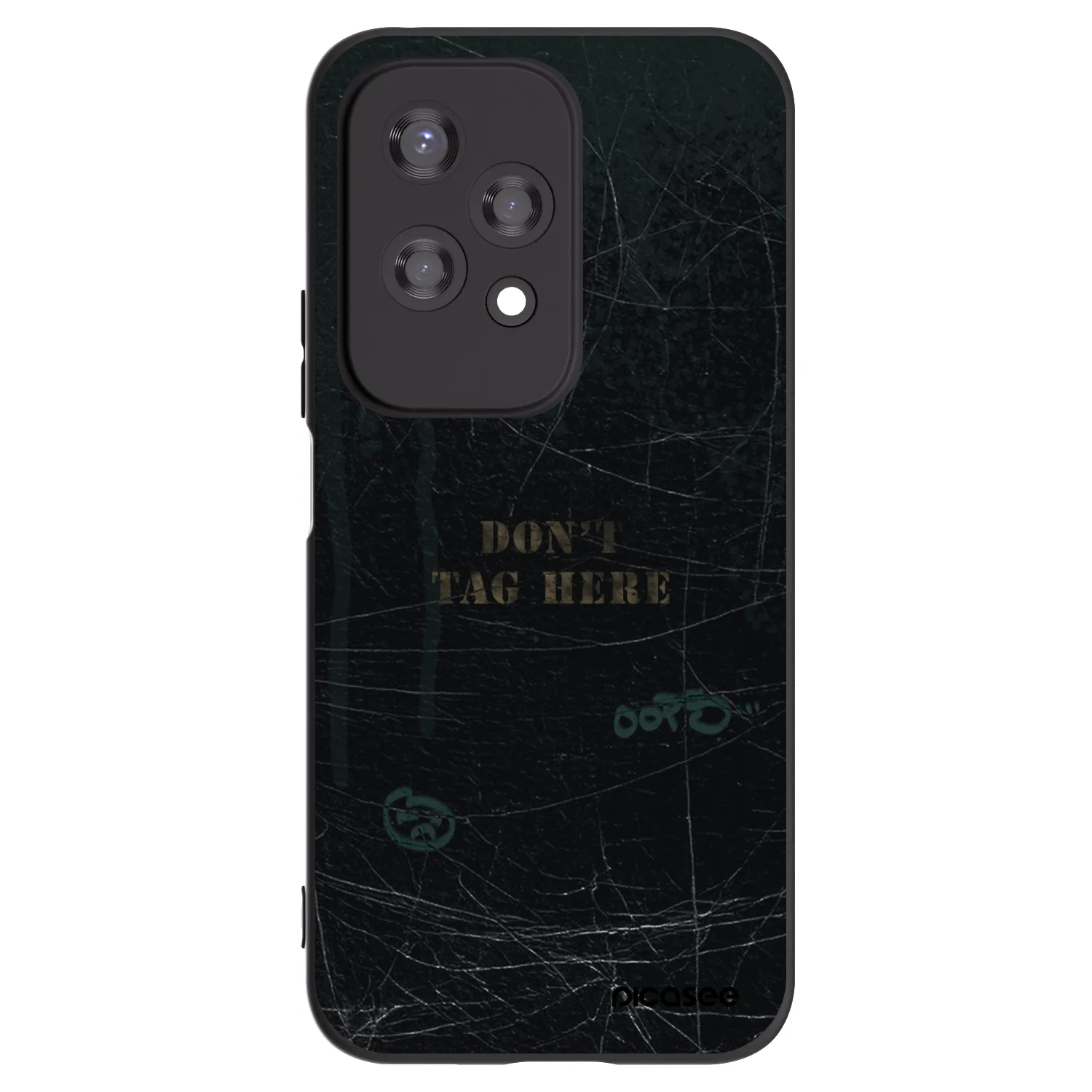 Picasee fekete szilikon tok az alábbi mobiltelefonokra Honor 200 Lite - DON´T TAG