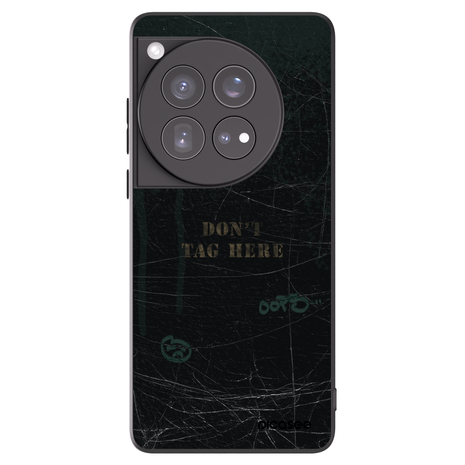 Picasee fekete szilikon tok az alábbi mobiltelefonokra OnePlus 12 5G - DON´T TAG
