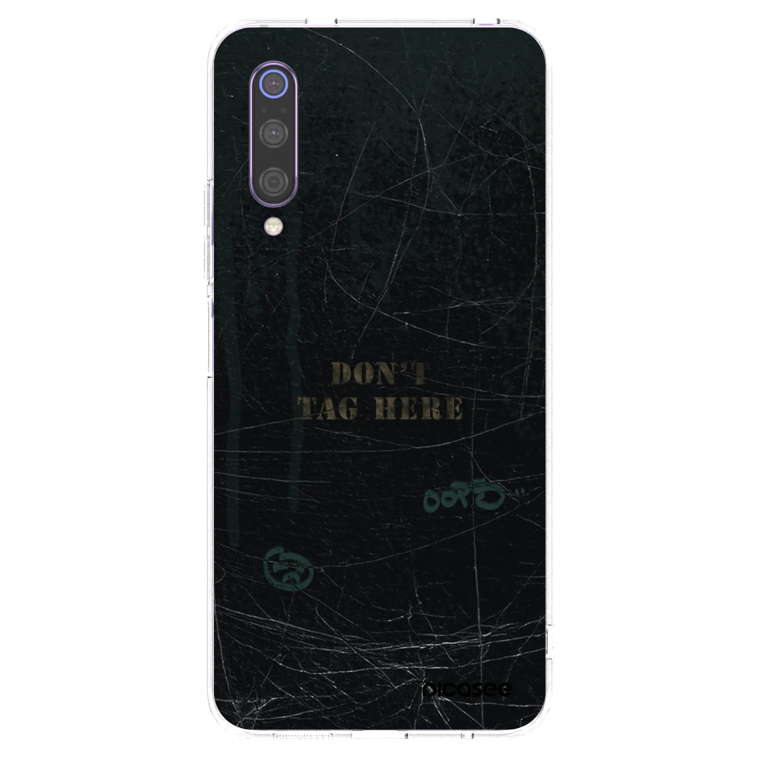 Picasee átlátszó szilikon tok az alábbi mobiltelefonokra Xiaomi Mi 9 - DON´T TAG