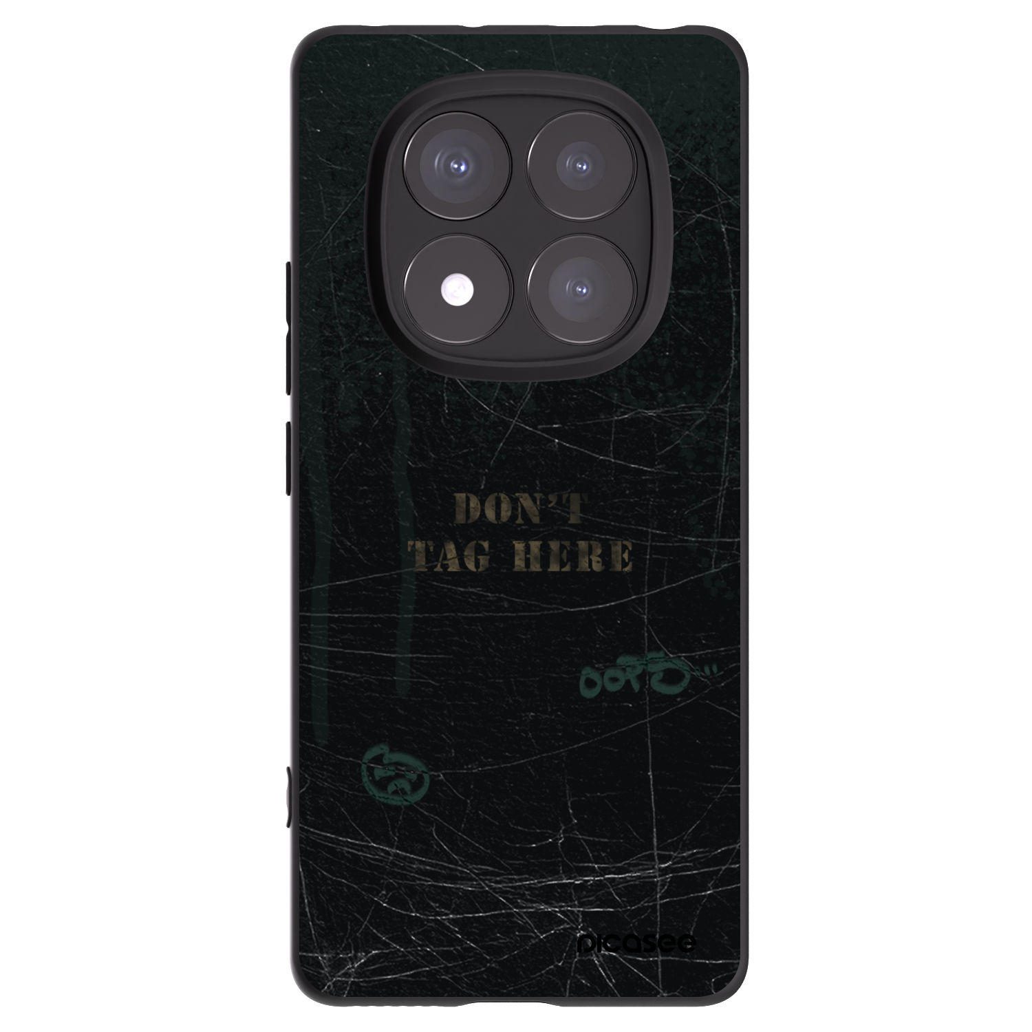 Picasee fekete szilikon tok az alábbi mobiltelefonokra Xiaomi Redmi Note 14 Pro 5G - DON´T TAG