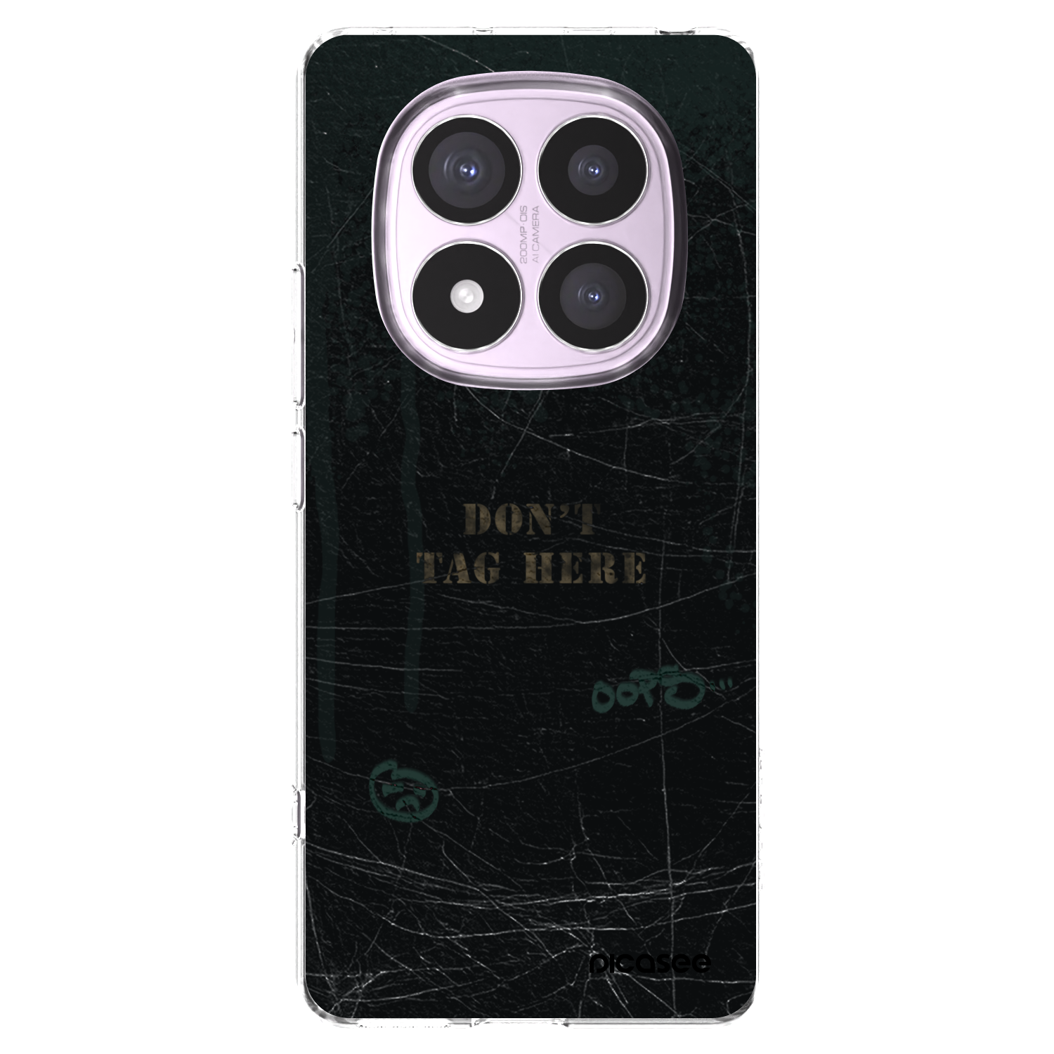 Picasee átlátszó szilikon tok az alábbi mobiltelefonokra Xiaomi Redmi Note 14 Pro 5G - DON´T TAG