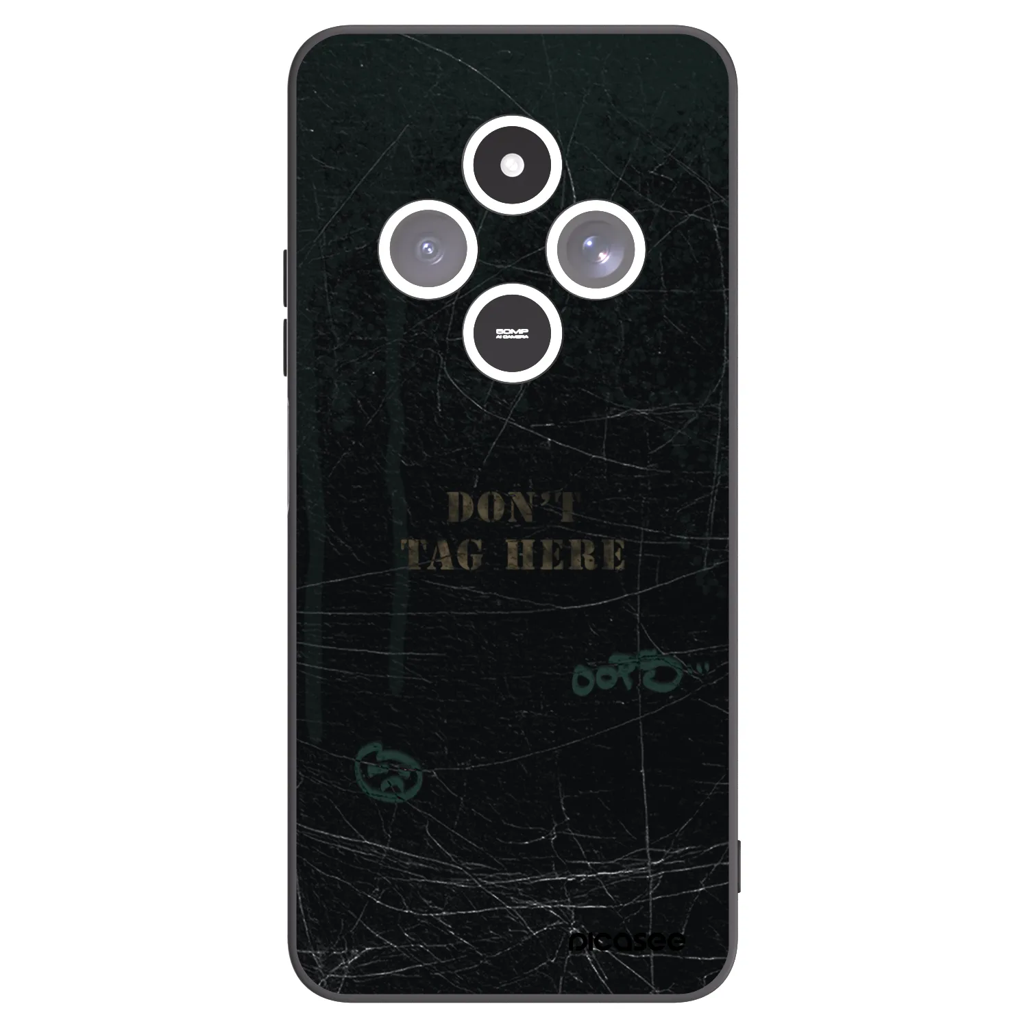 Picasee fekete szilikon tok az alábbi mobiltelefonokra Xiaomi Redmi 14C - DON´T TAG