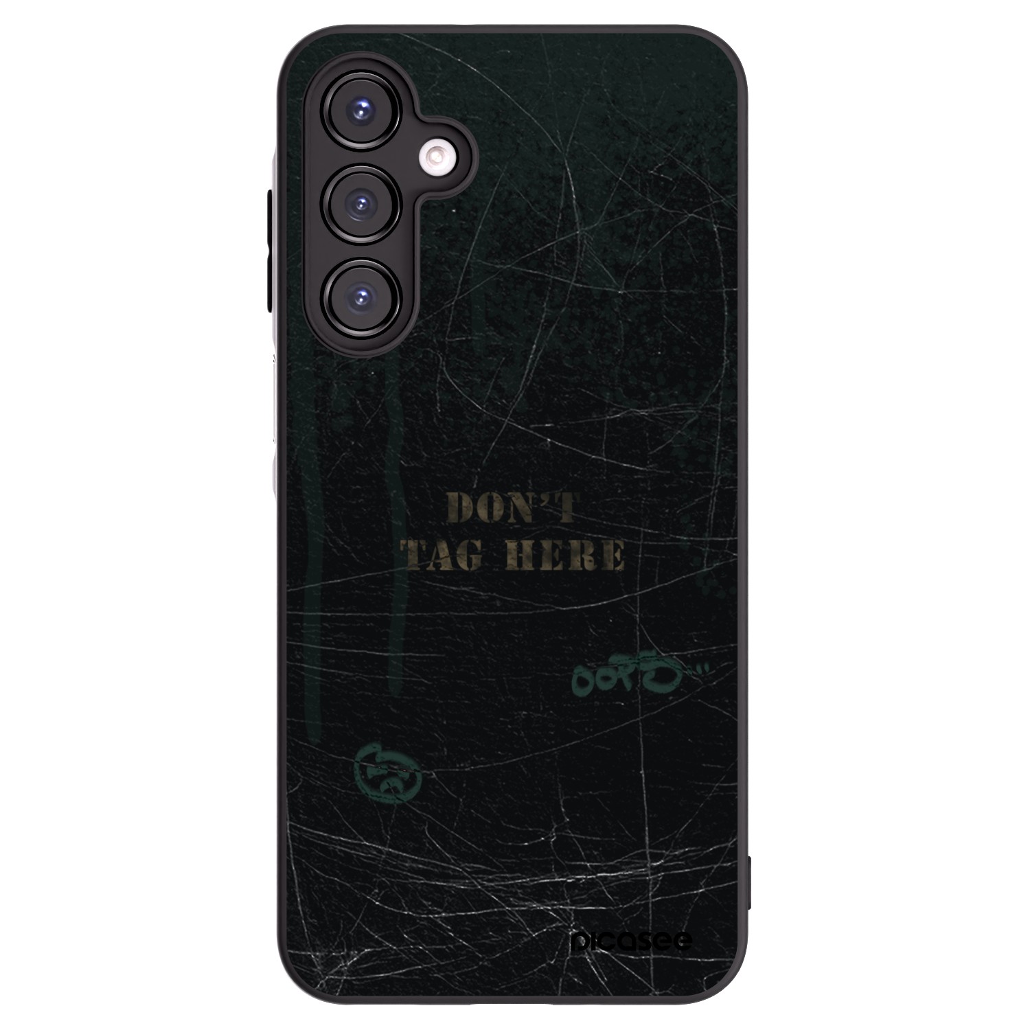 Picasee fekete szilikon tok az alábbi mobiltelefonokra Samsung Galaxy A16 5G - DON´T TAG