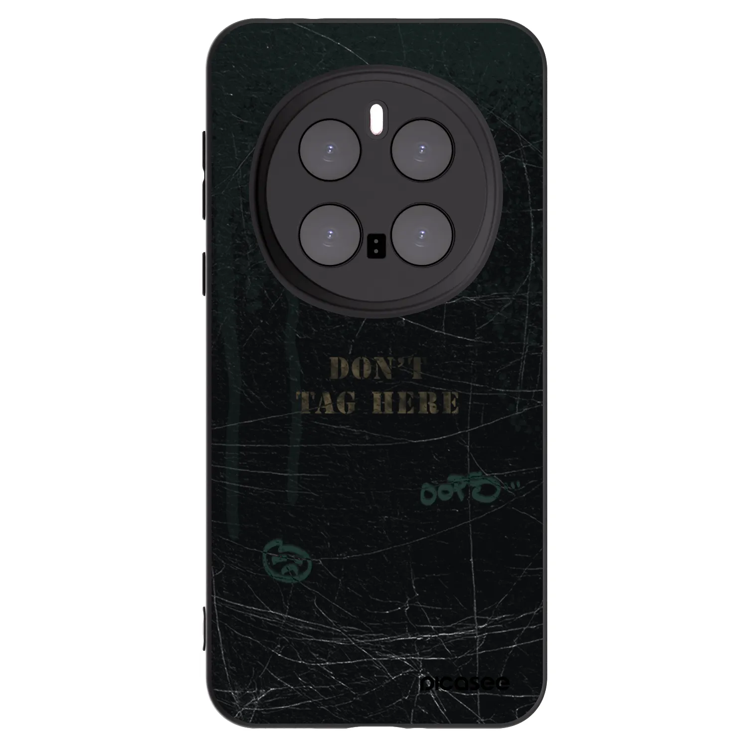 Picasee fekete szilikon tok az alábbi mobiltelefonokra Honor Magic7 Pro 5G - DON´T TAG