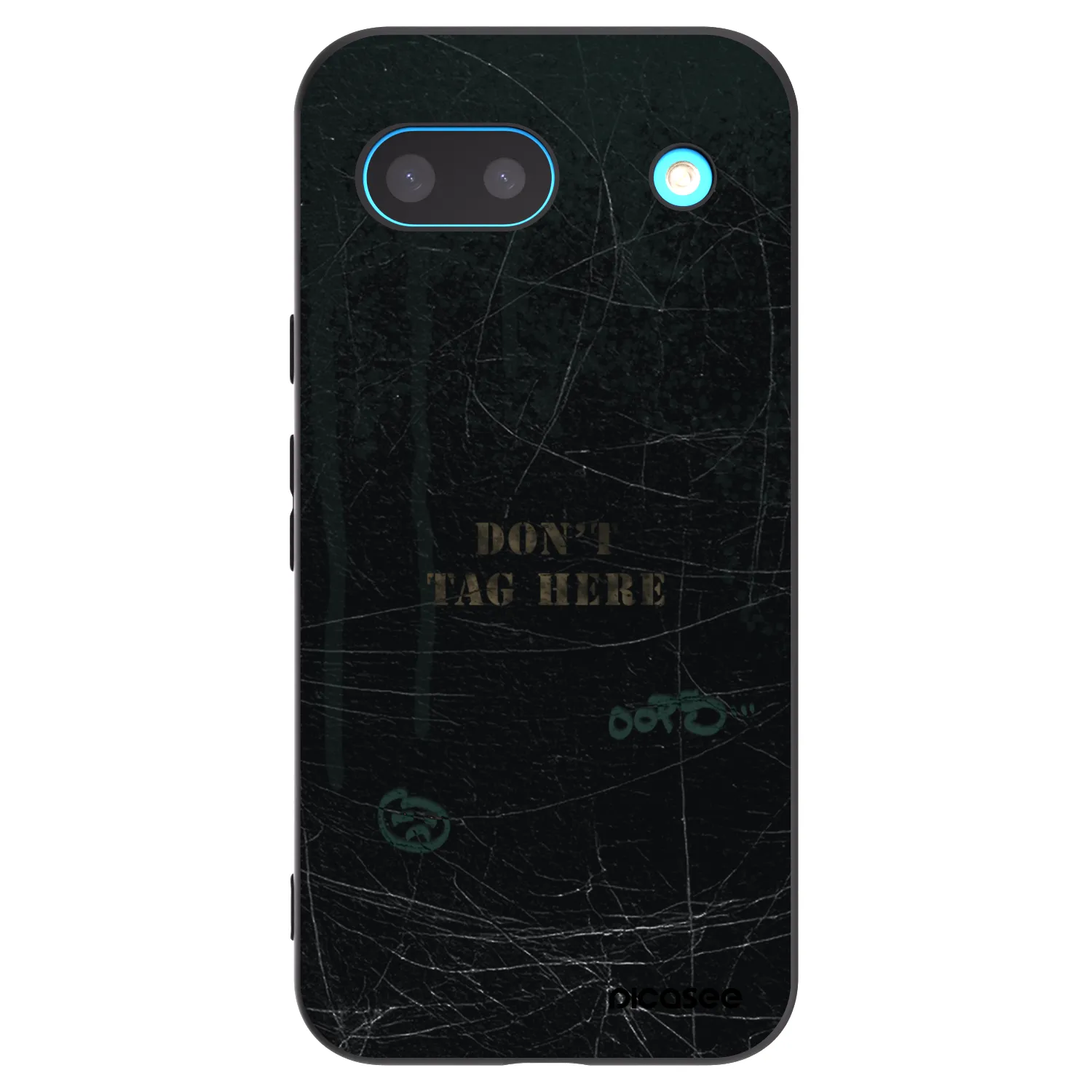 Picasee fekete szilikon tok az alábbi mobiltelefonokra Google Pixel 8a - DON´T TAG