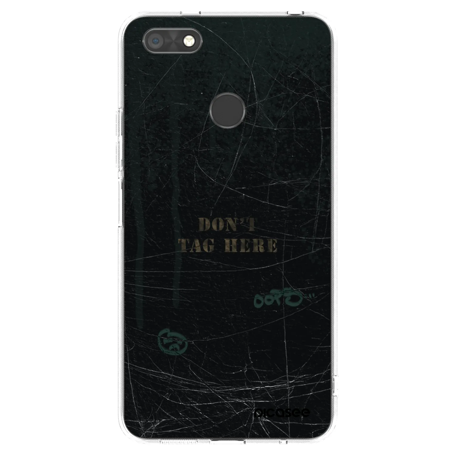 Picasee átlátszó szilikon tok az alábbi mobiltelefonokra Huawei P9 Lite Mini - DON´T TAG