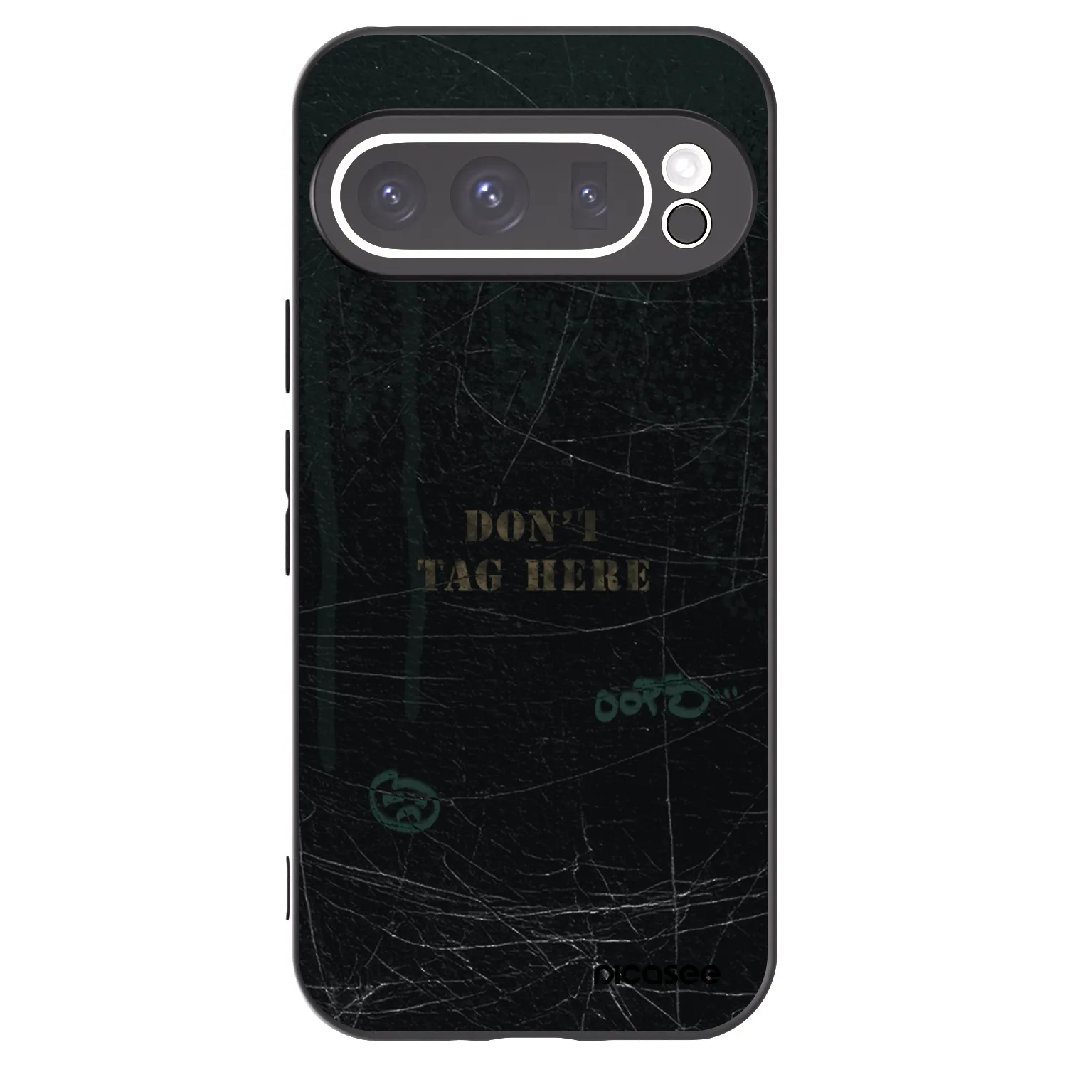 Picasee fekete szilikon tok az alábbi mobiltelefonokra Google Pixel 9 Pro - DON´T TAG