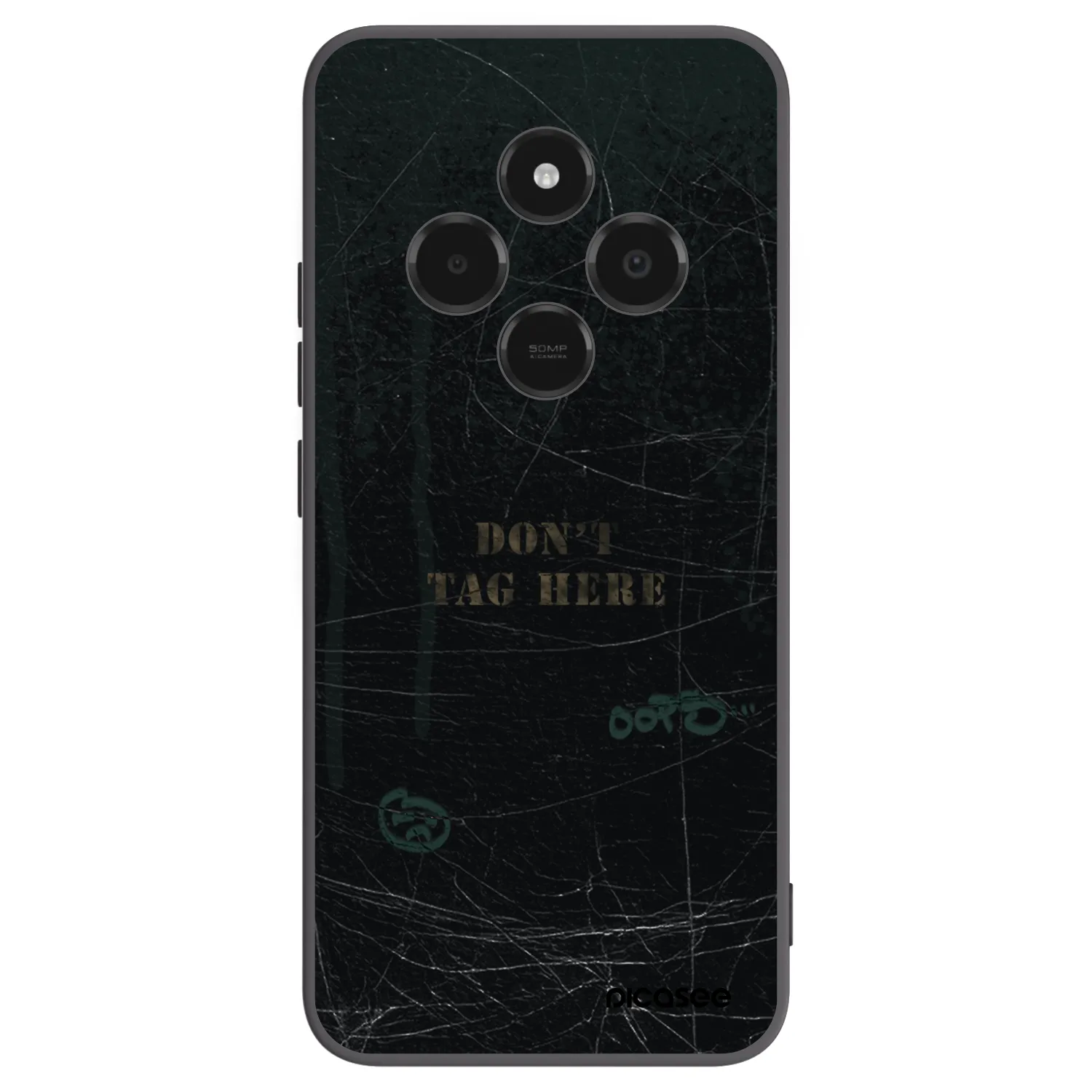 Picasee fekete szilikon tok az alábbi mobiltelefonokra Xiaomi Poco C75 - DON´T TAG