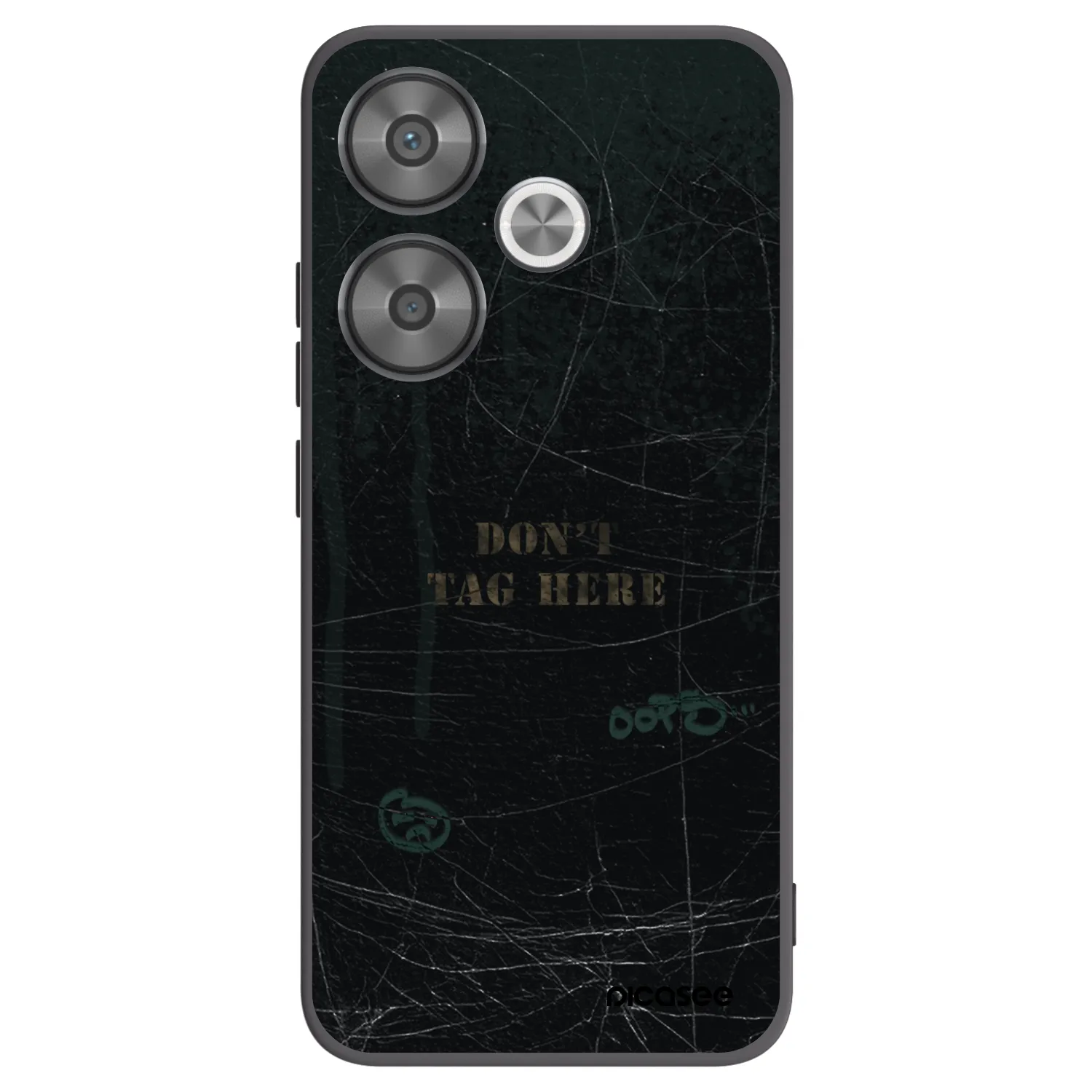 Picasee fekete szilikon tok az alábbi mobiltelefonokra Xiaomi Poco F6 - DON´T TAG