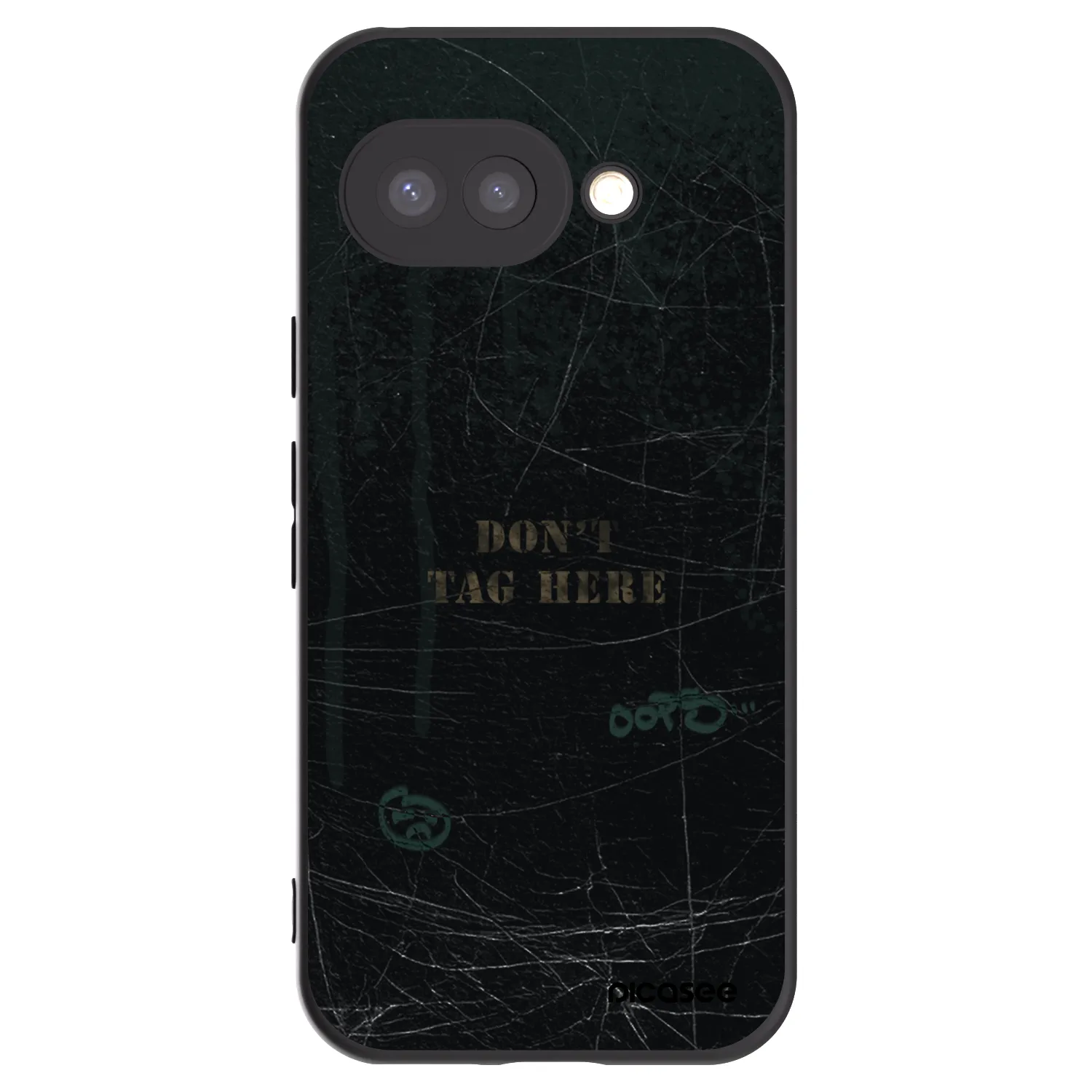 Picasee fekete szilikon tok az alábbi mobiltelefonokra Google Pixel 9a - DON´T TAG