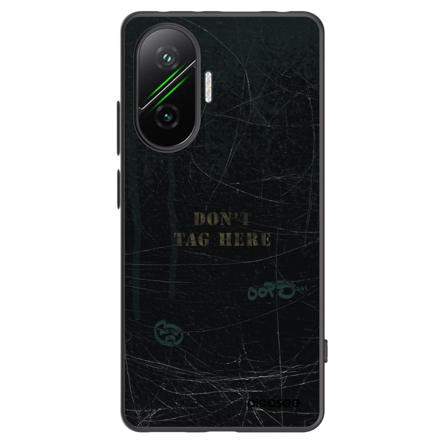 Picasee fekete szilikon tok az alábbi mobiltelefonokra Xiaomi Poco F7 5G - DON´T TAG