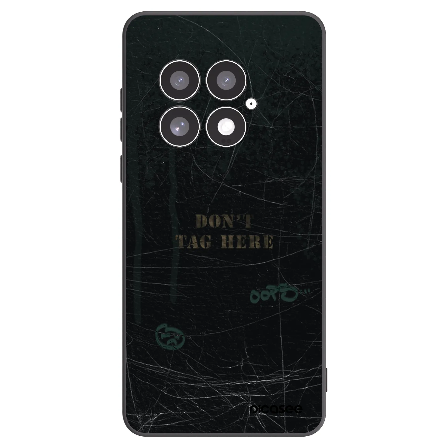 Picasee fekete szilikon tok az alábbi mobiltelefonokra OnePlus 13 5G - DON´T TAG